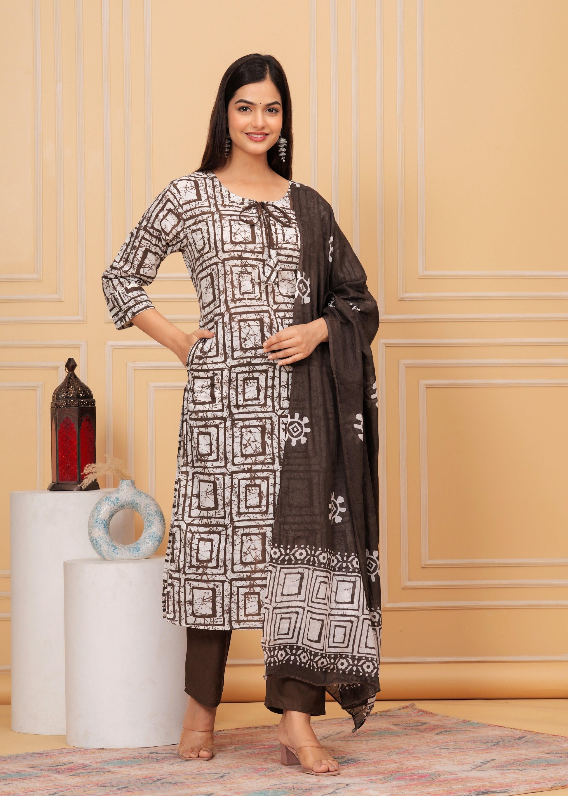 Pure cotton suit set for women
