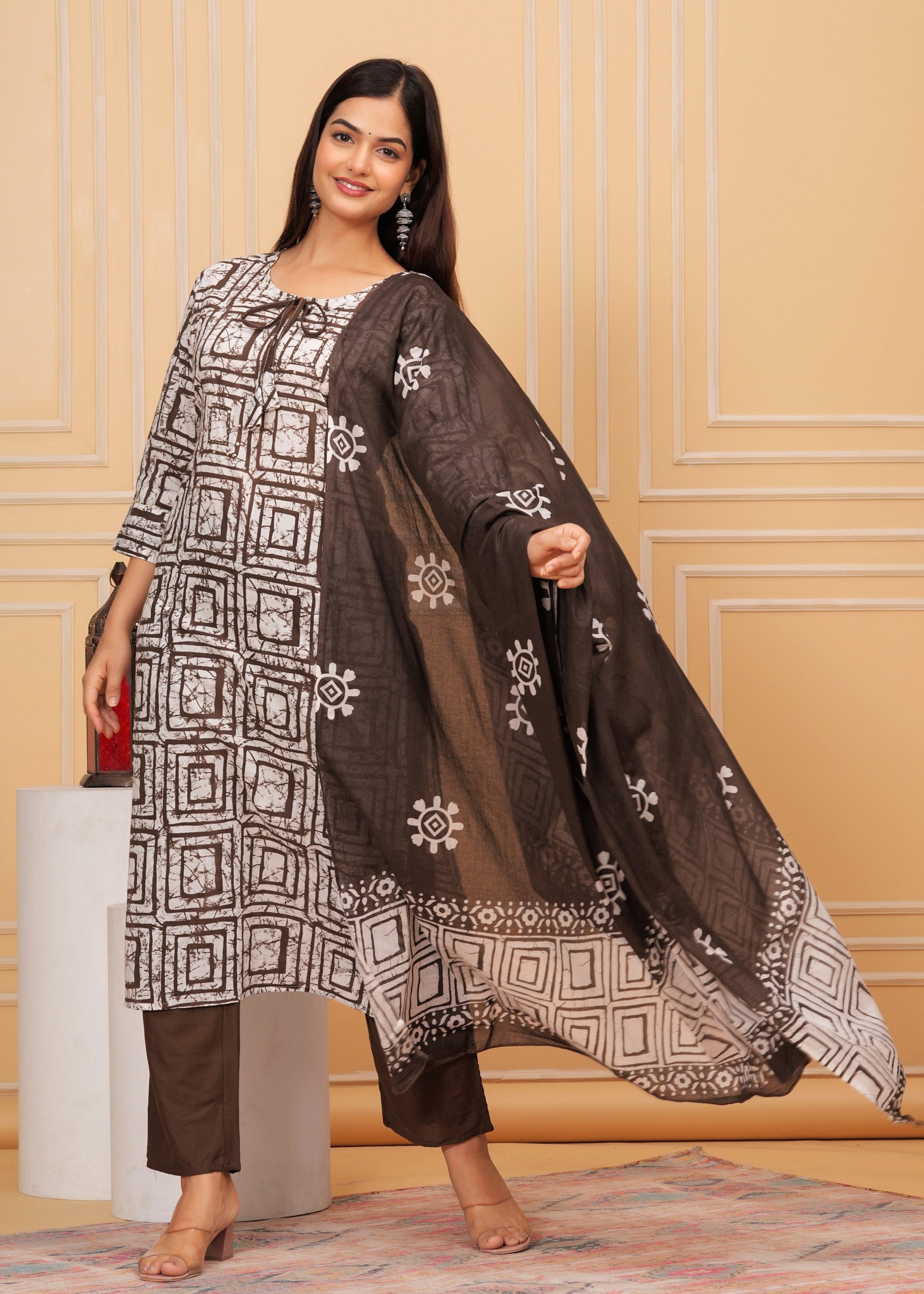Pure cotton suit set for women