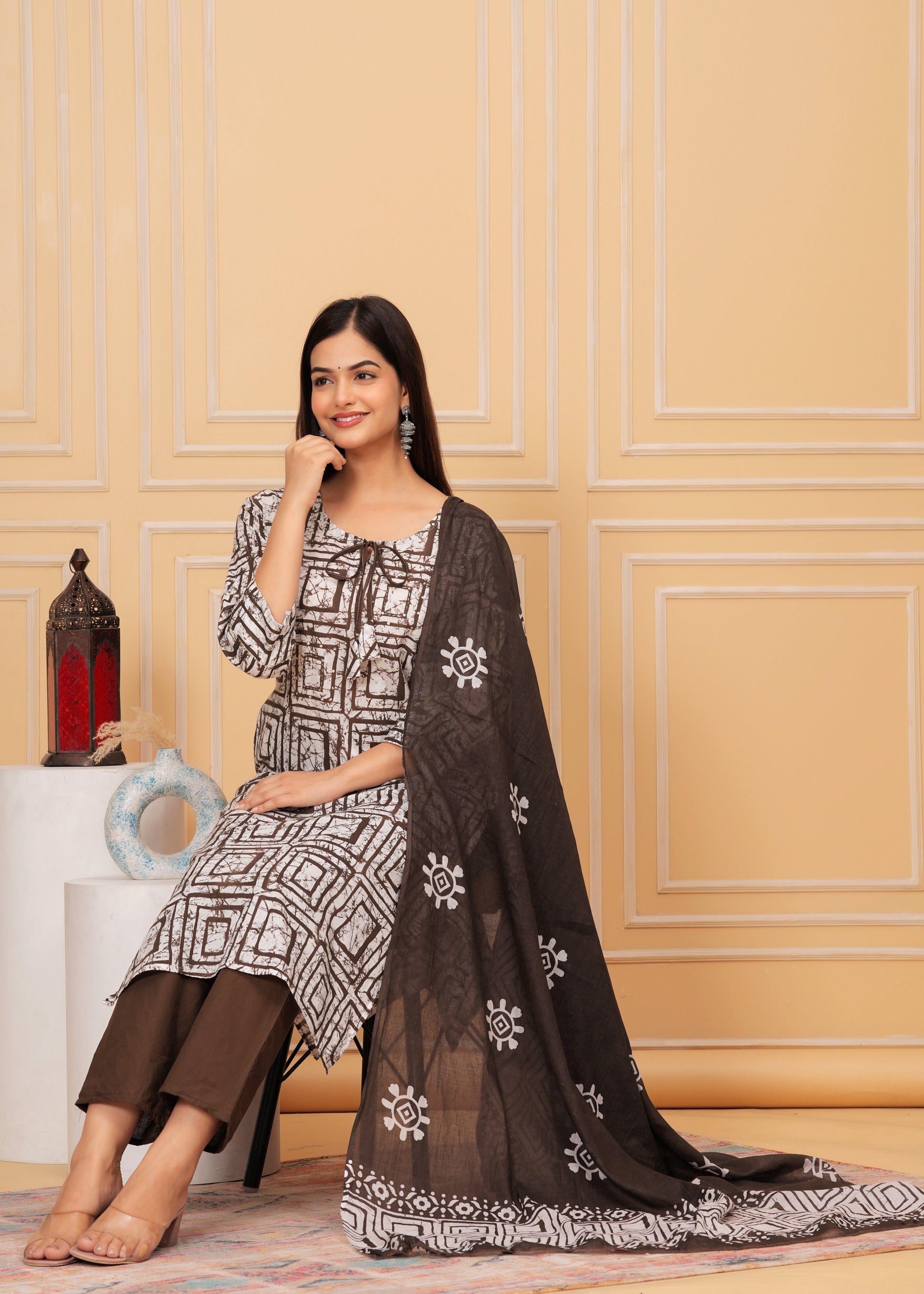 Pure cotton suit set for women