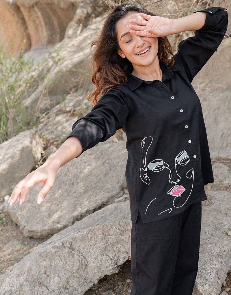 Stylish Cotton Printed Co-ords Set for Women