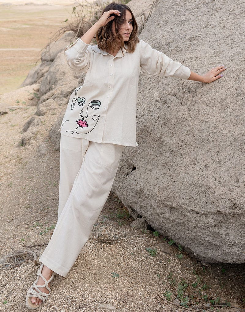 Stylish Cotton Printed Co-ords Set for Women