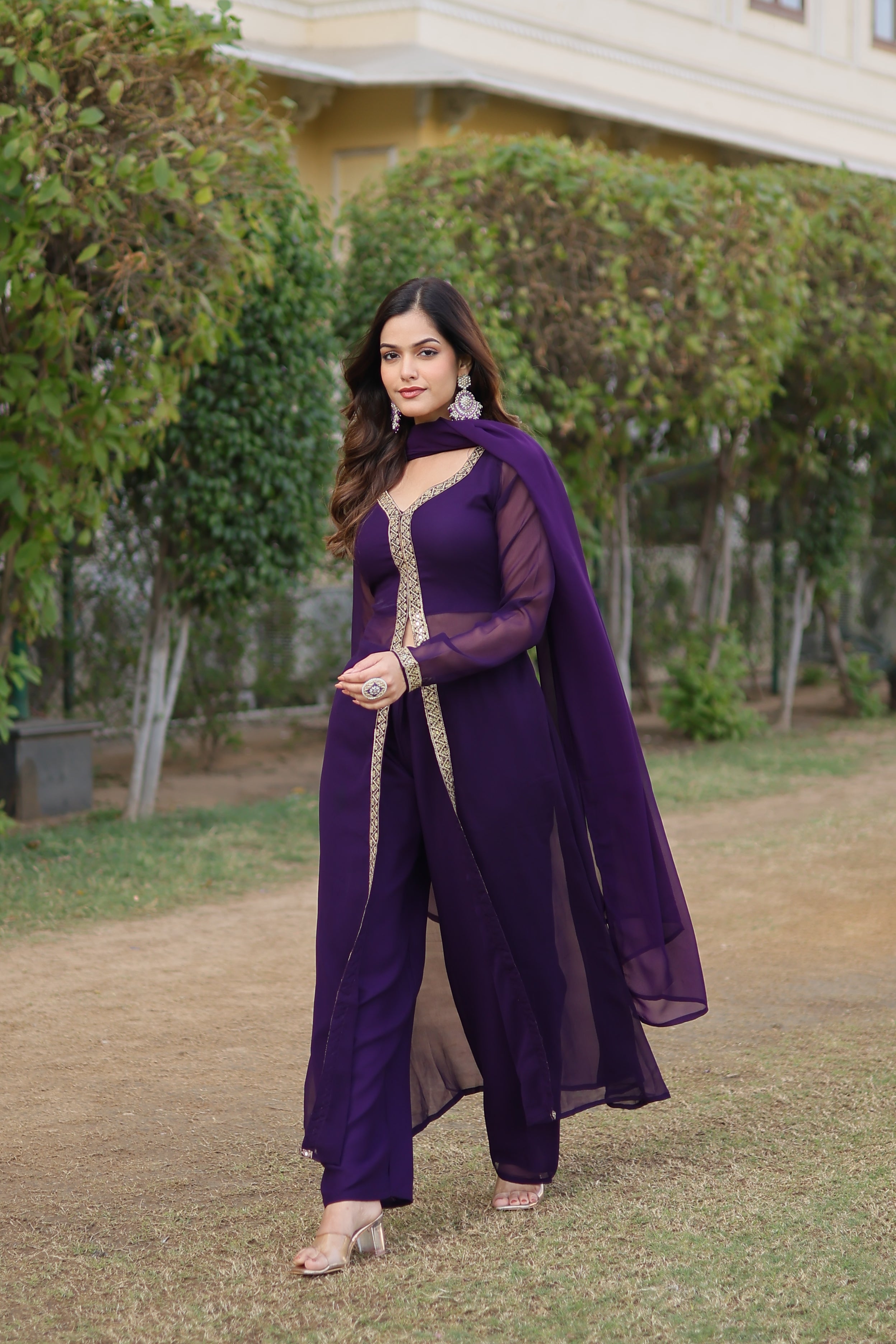 PREMIUM READYMADE KURTI WITH PANT & DUPATTA SET