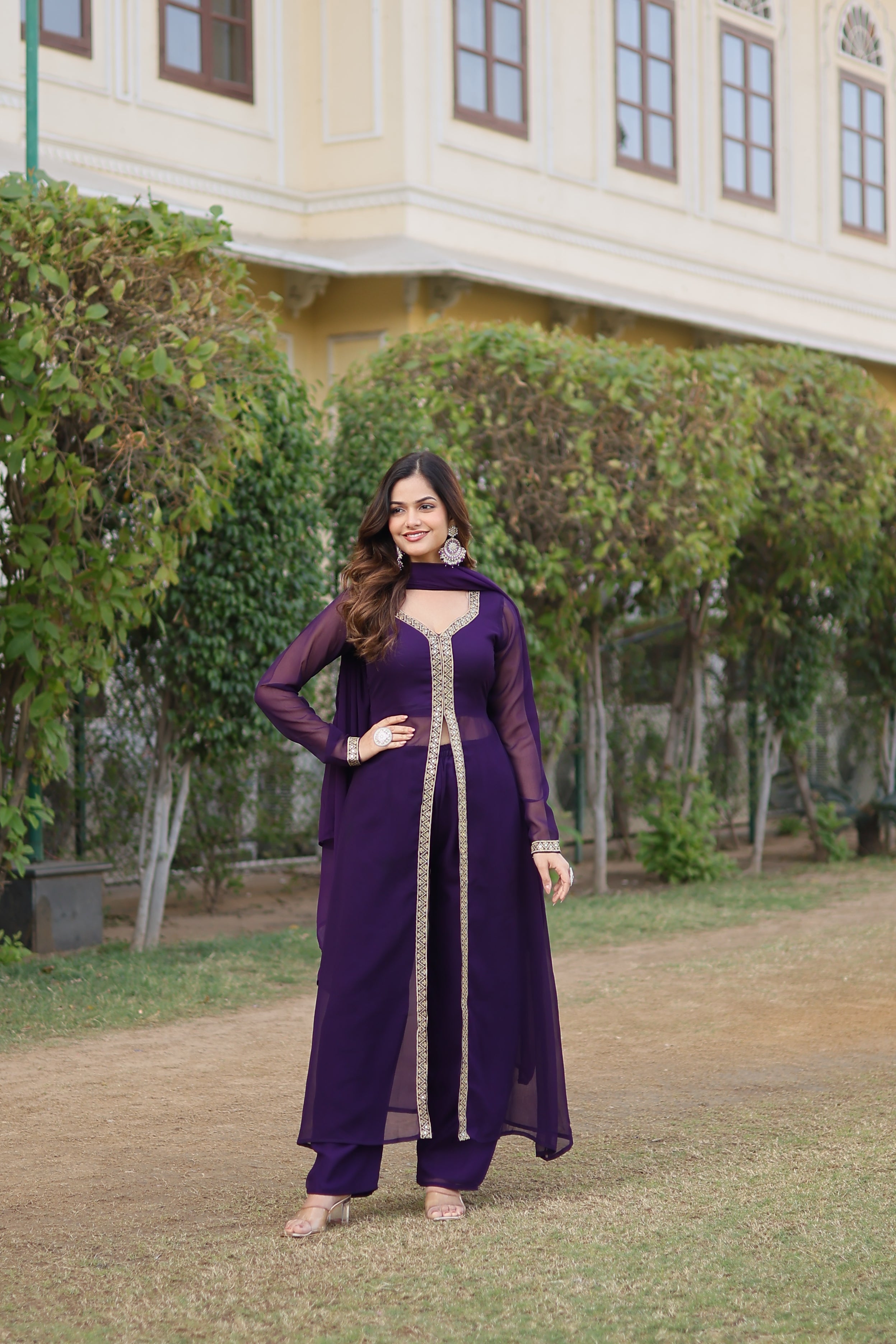 PREMIUM READYMADE KURTI WITH PANT & DUPATTA SET