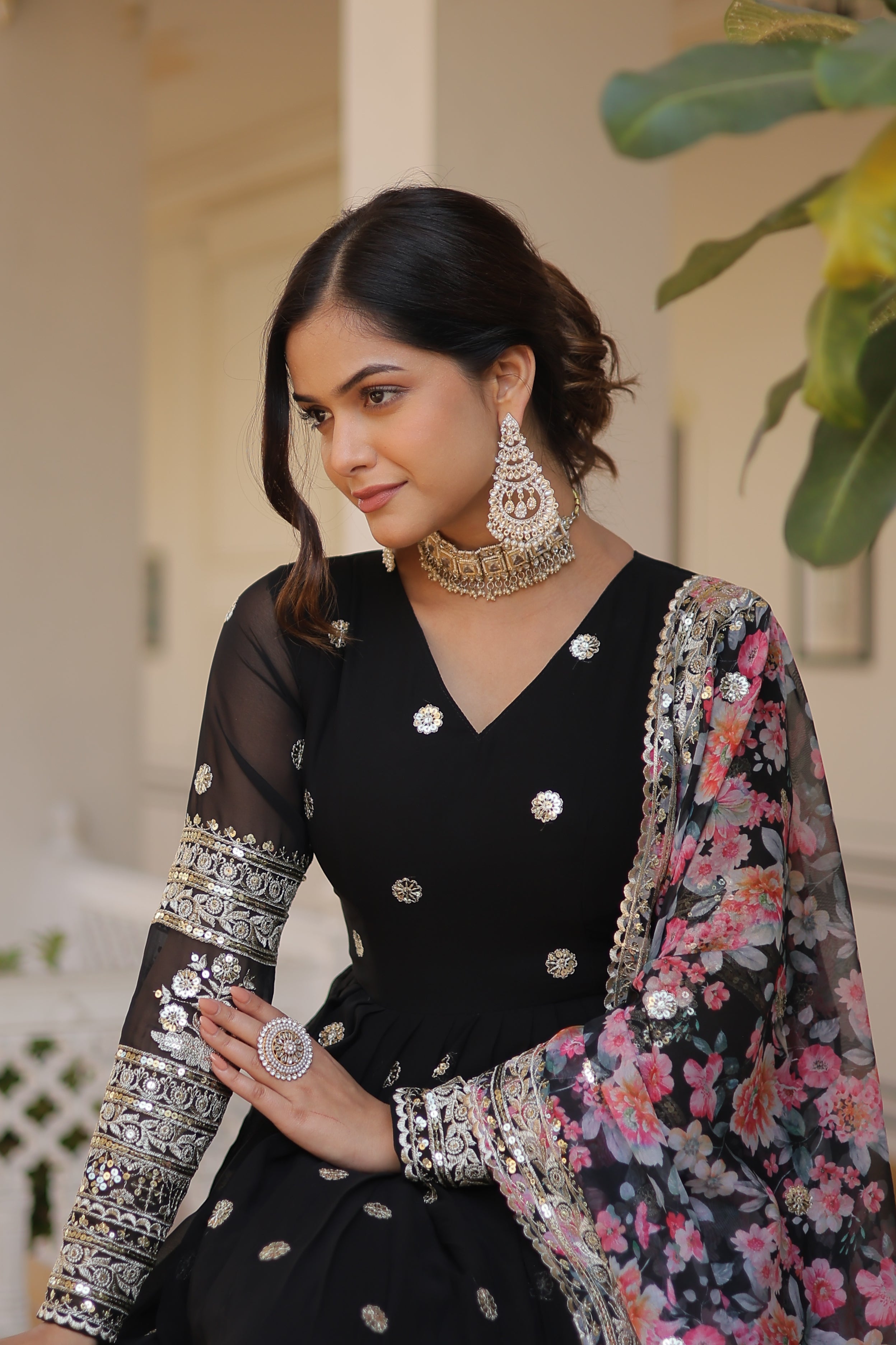 Premium Gown With Dupatta Set
