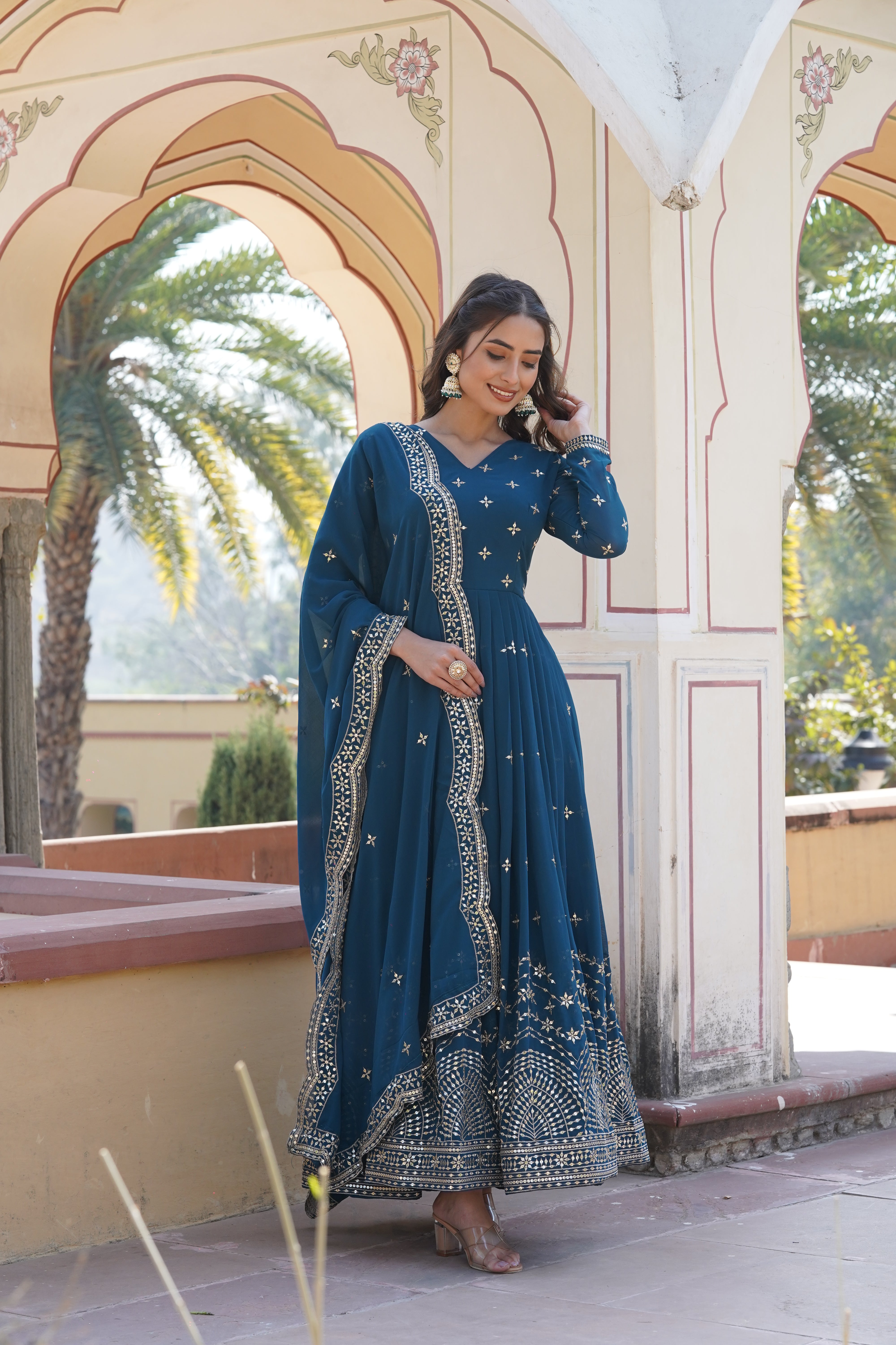 Premium Designer Readymade Gown