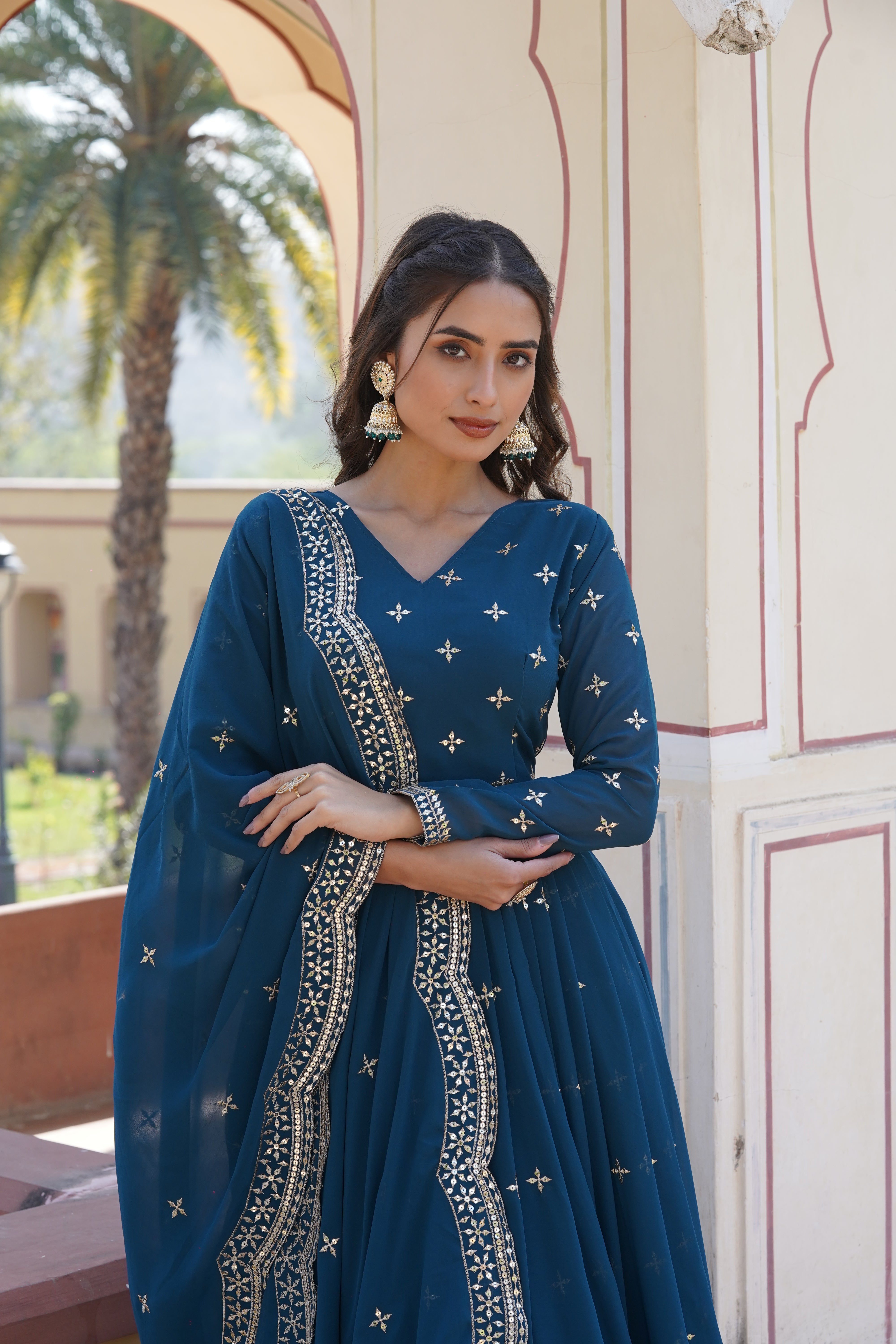 Premium Designer Readymade Gown