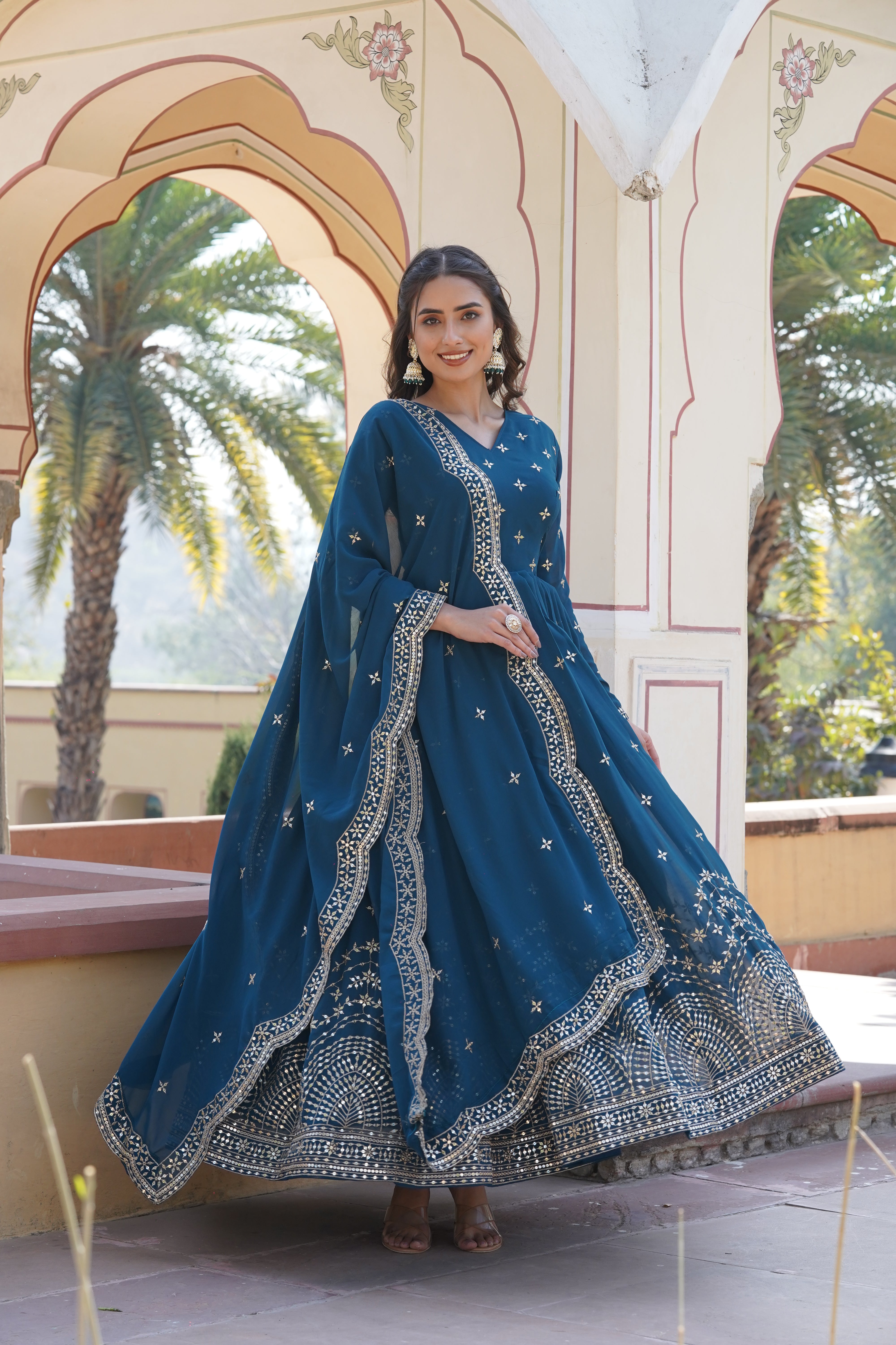 Premium Designer Readymade Gown