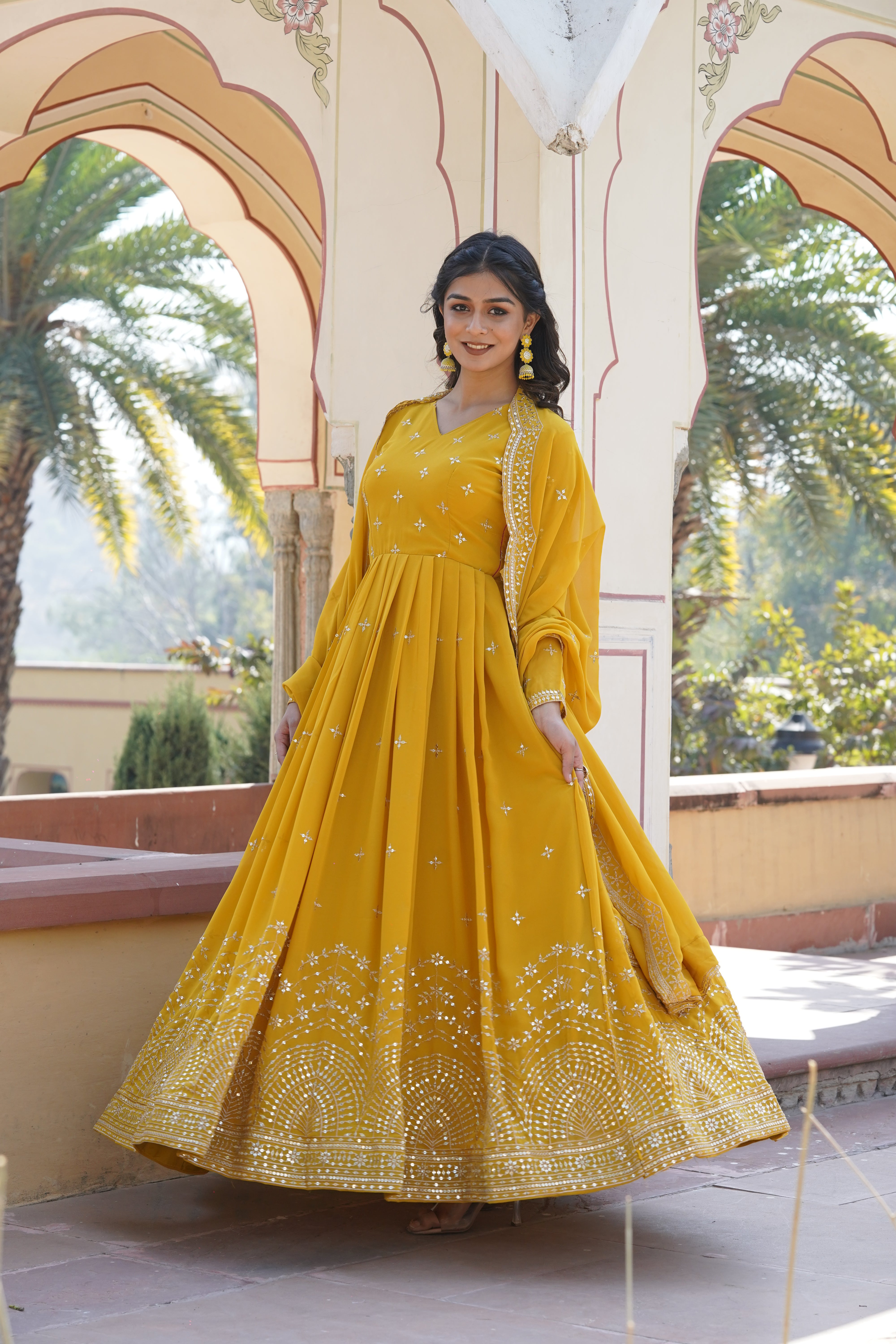 Premium Designer Readymade Gown