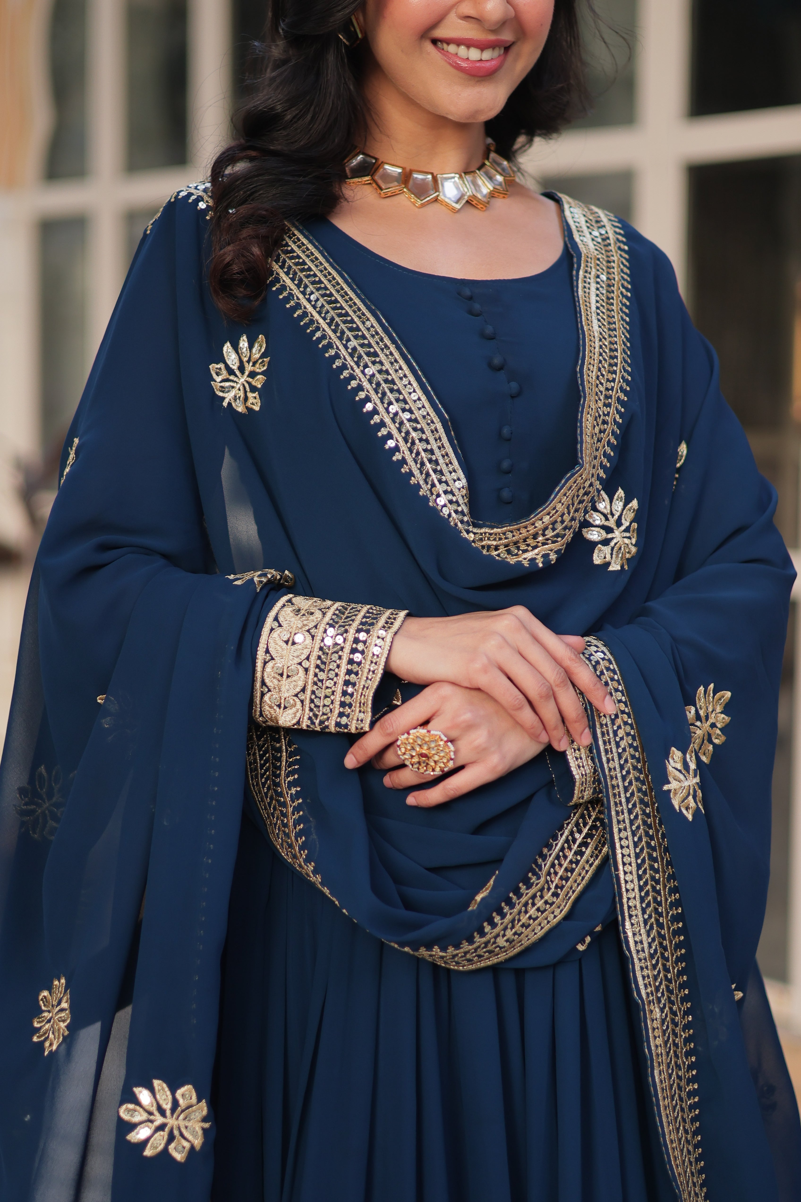 Premium Designer Readymade Gown