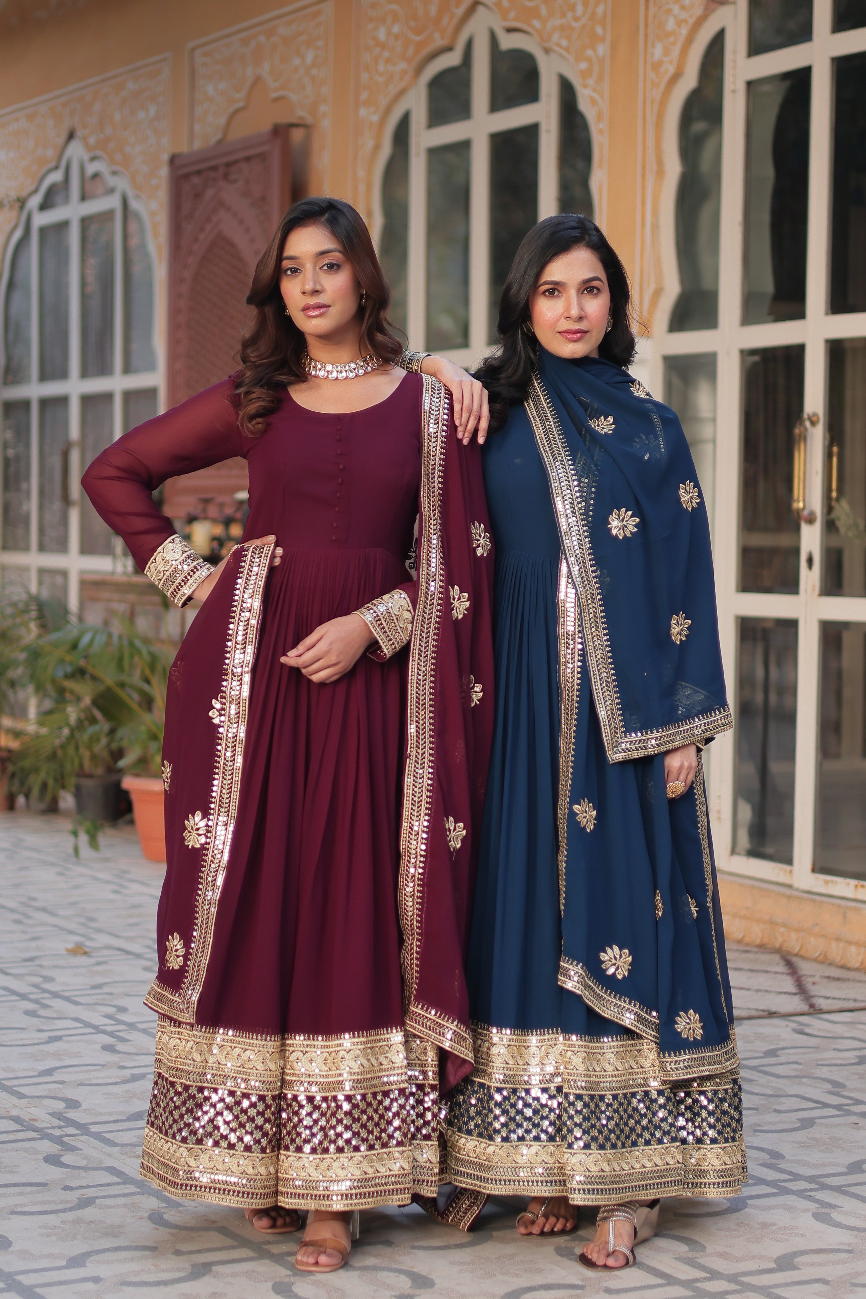 Premium Designer Readymade Gown