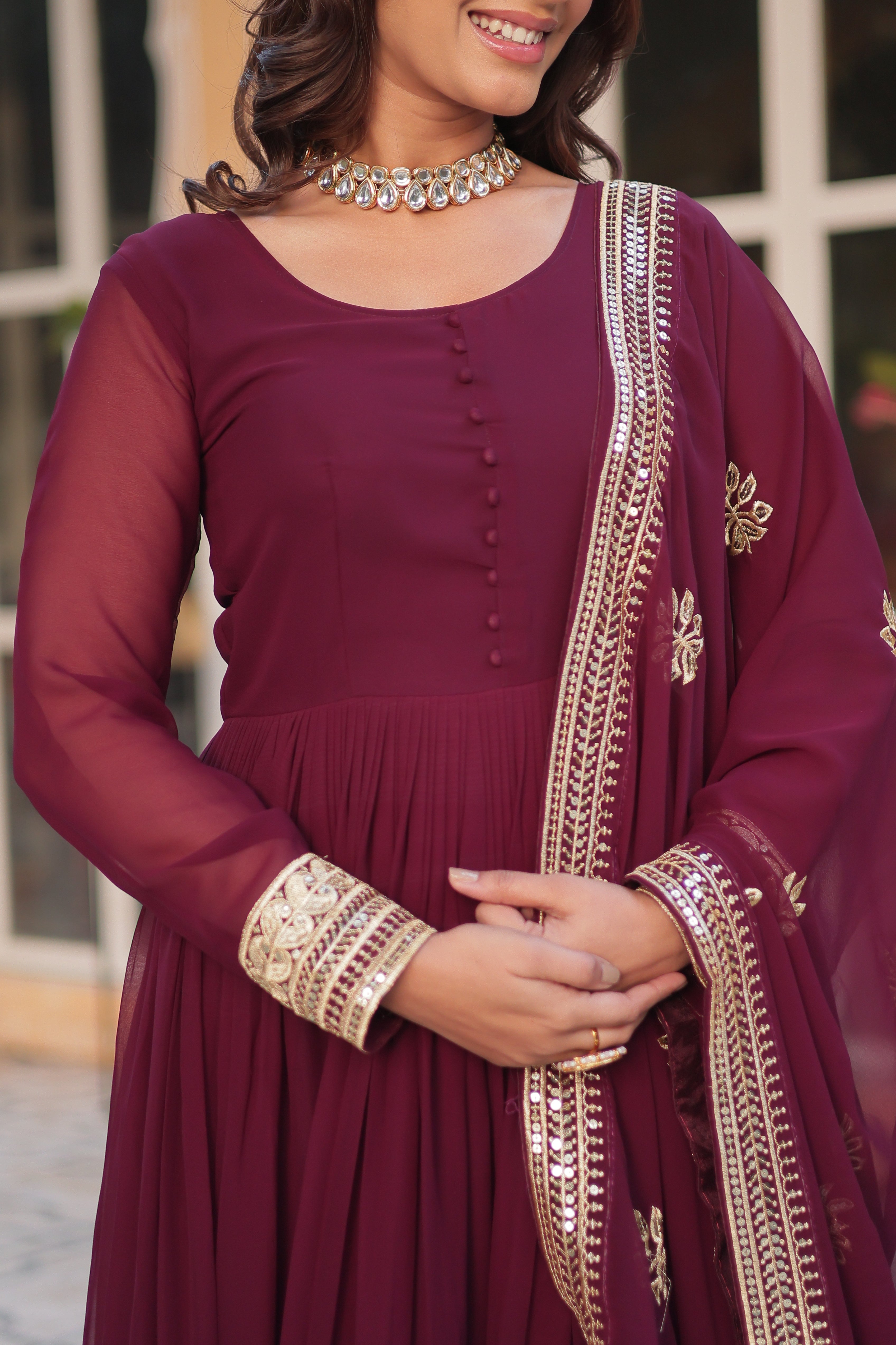 Premium Designer Readymade Gown