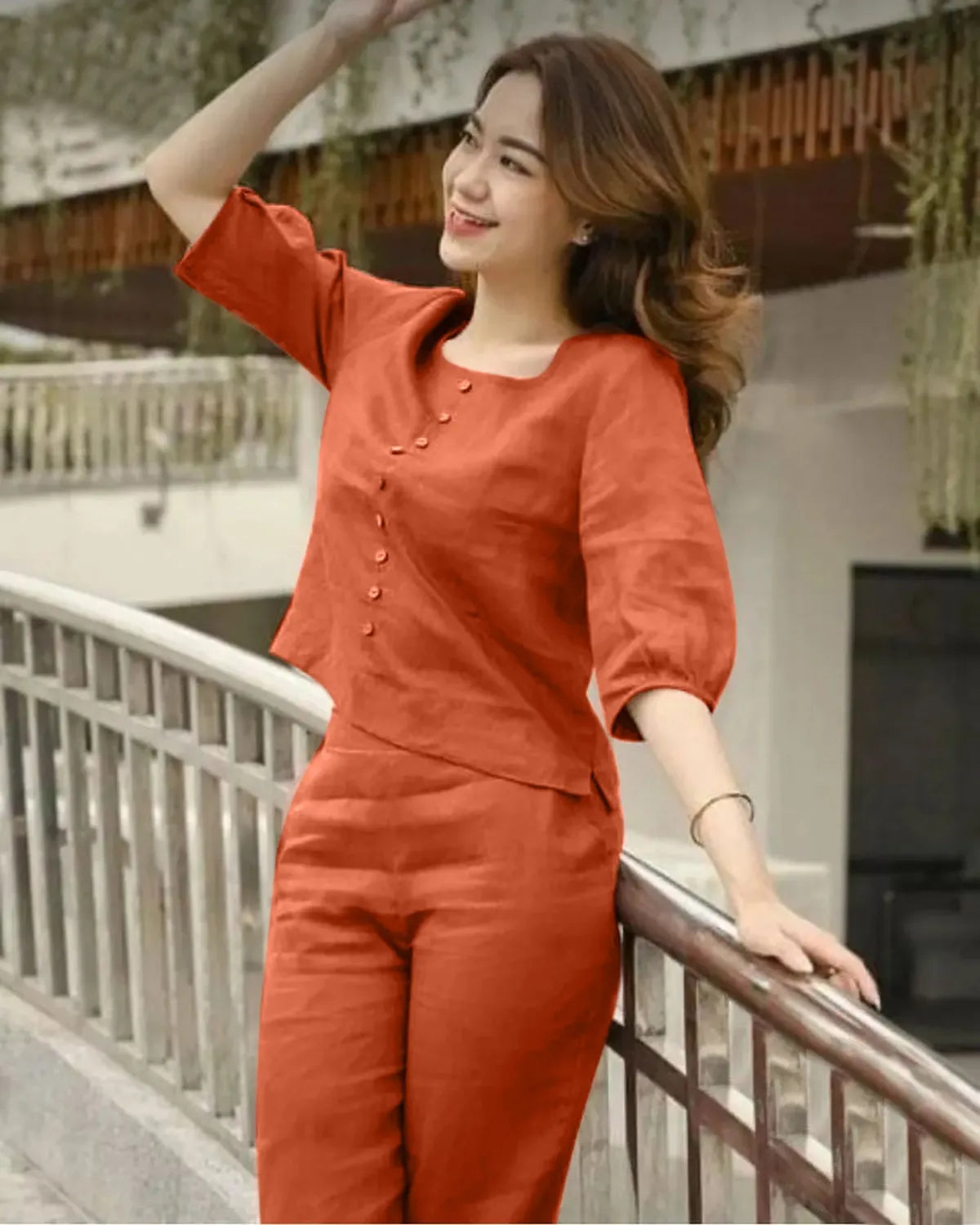 Cotton Casual Wear Co-ord Set