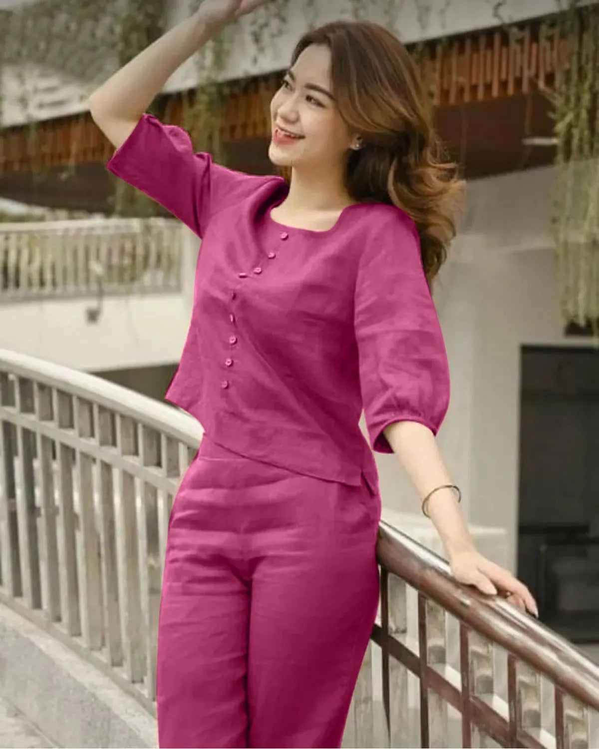 Cotton Casual Wear Co-ord Set