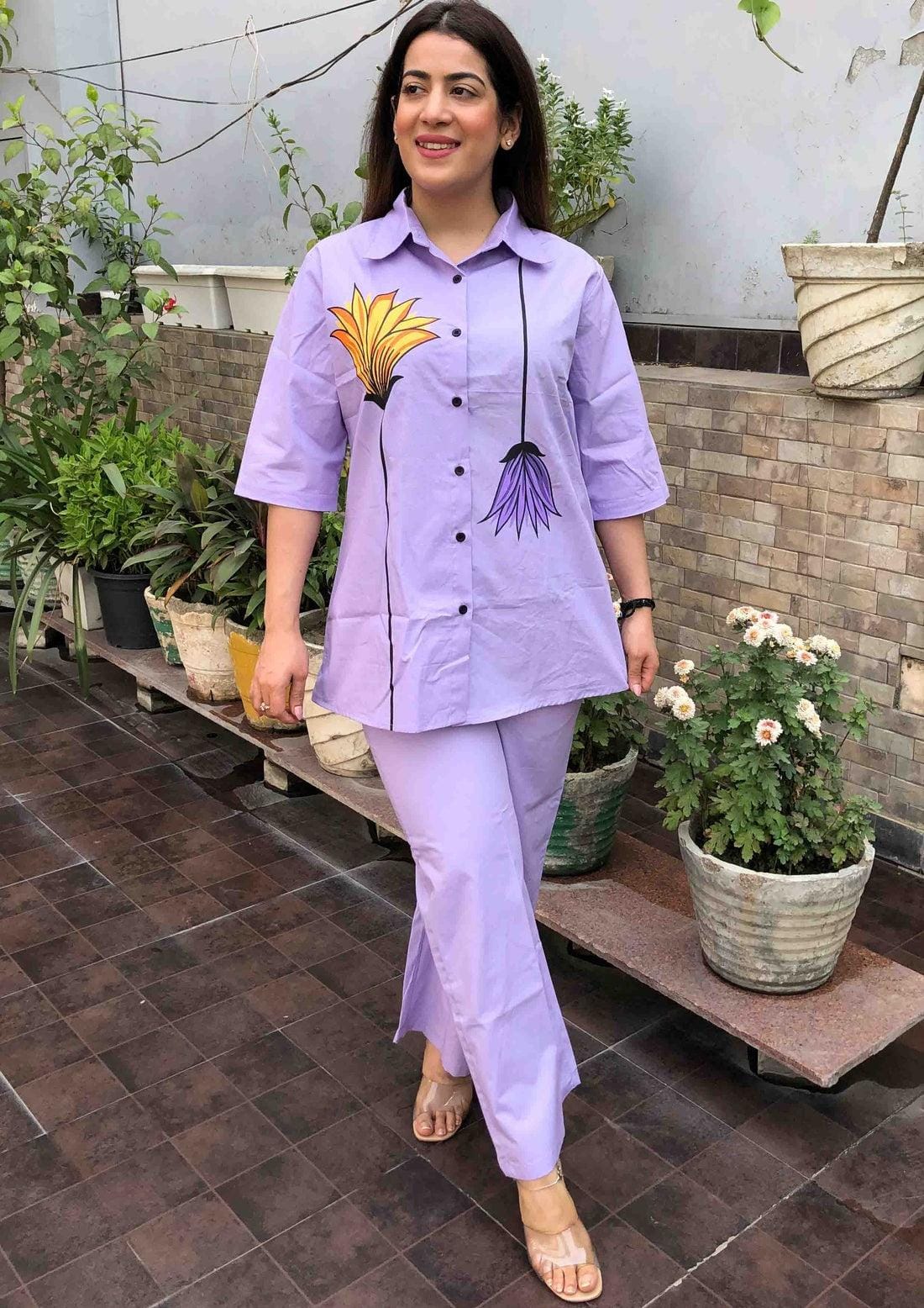 Comfy & Stylish Cotton Co-ord Set for Girls and Women