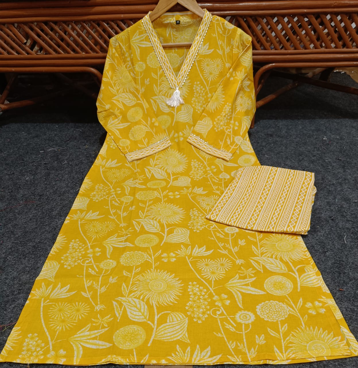 Yellow Bloom Co-Ord Set