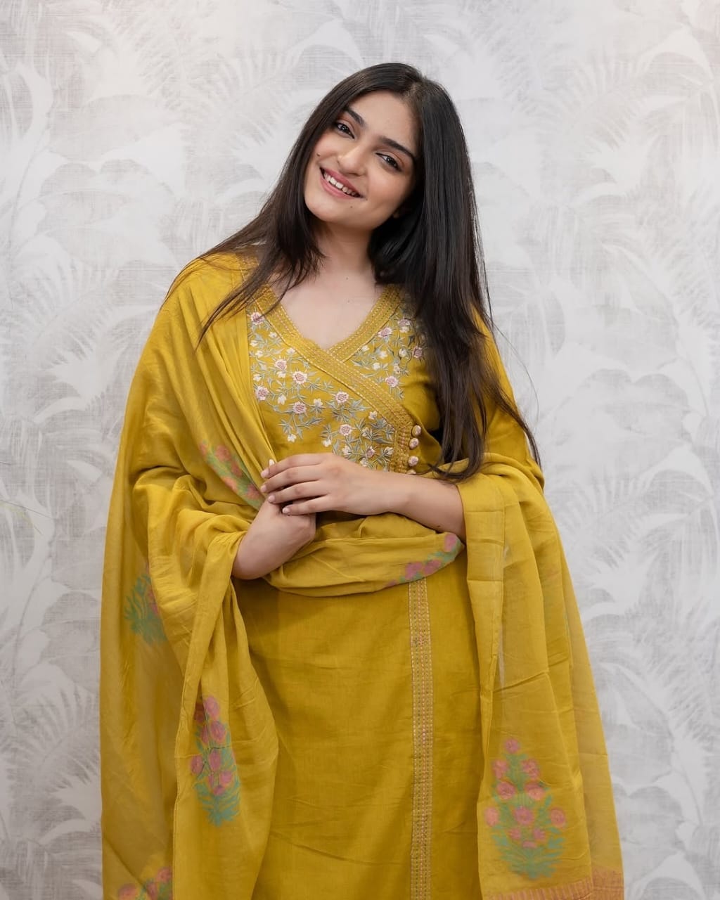 Anarkali kurta set, cotton kurta set, Muktanshh