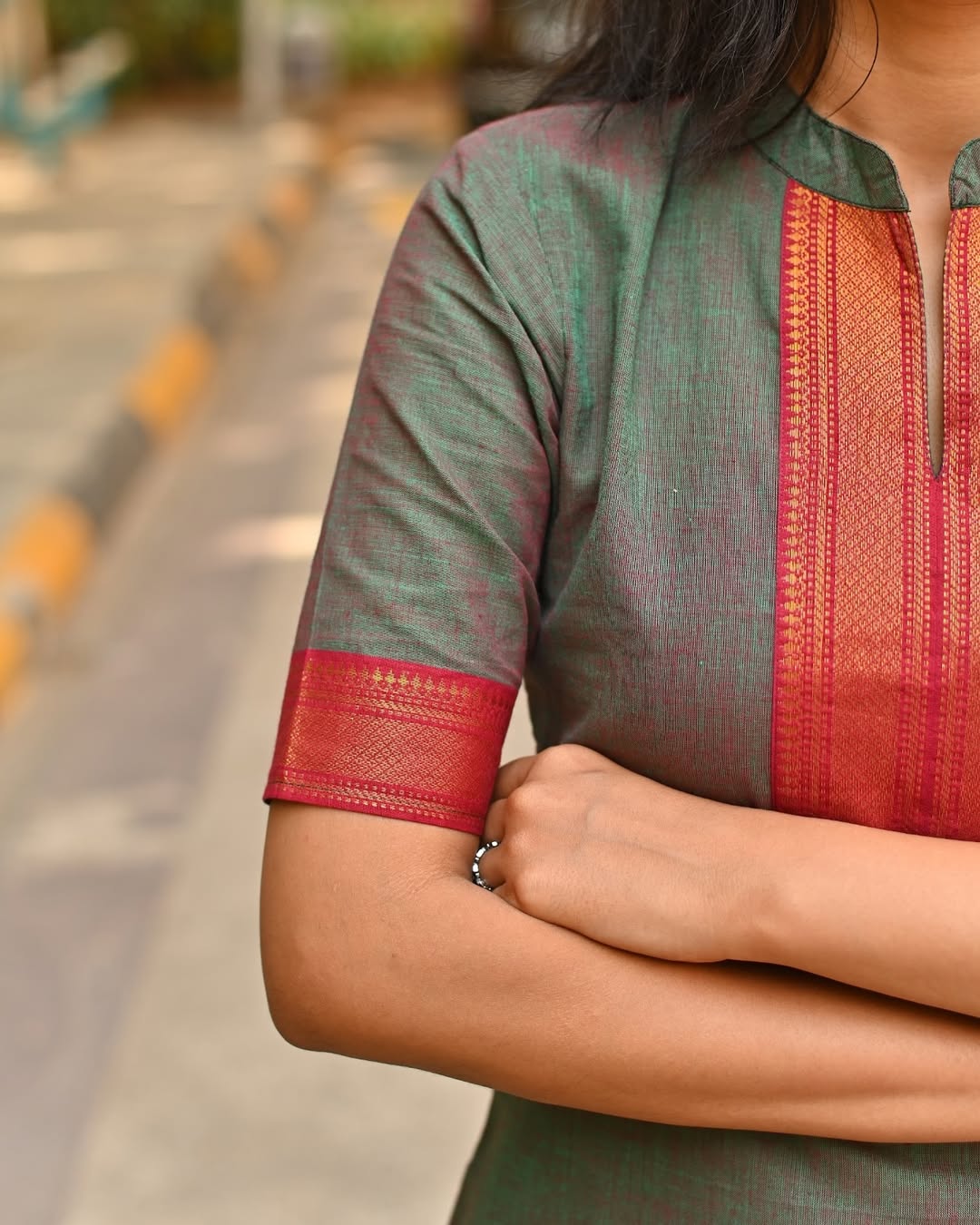 Beautiful Kanchi Cotton Suit Set