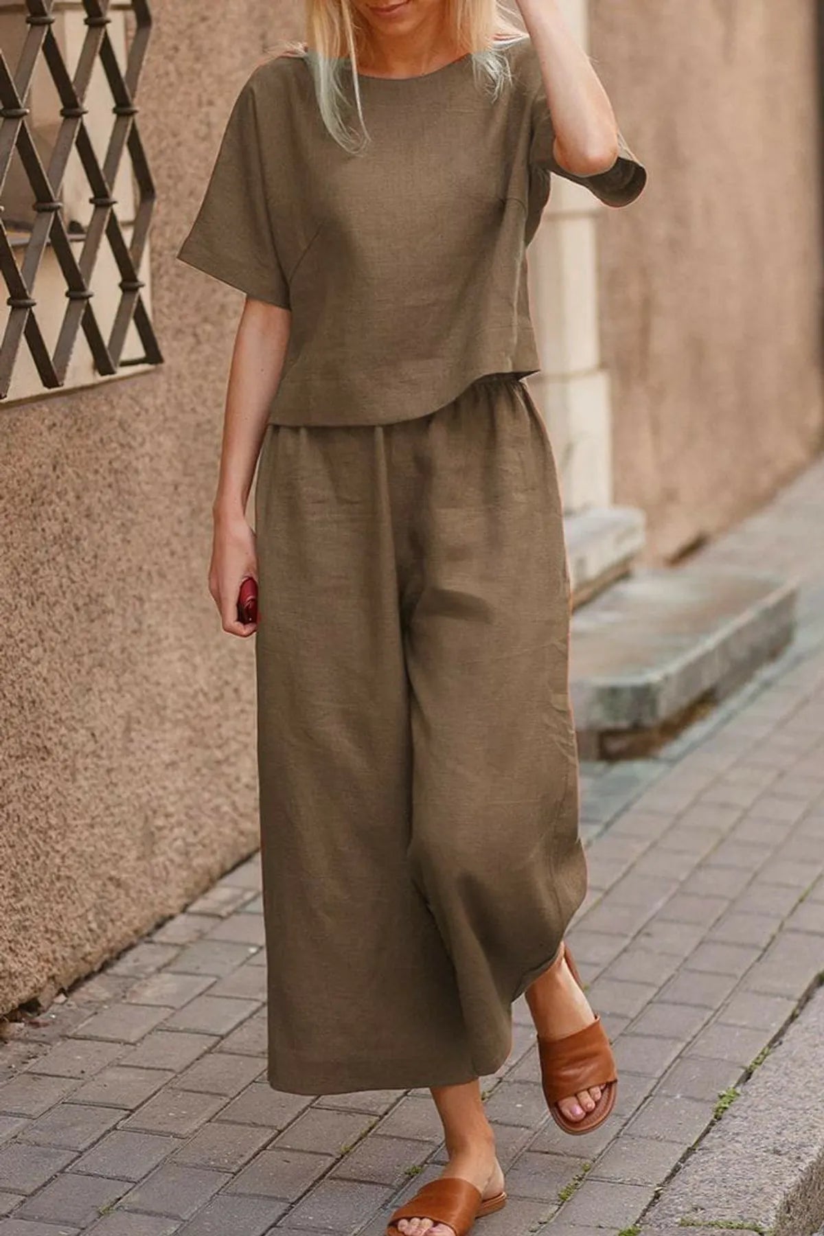 Cotton Casual Wear Co-ord Set