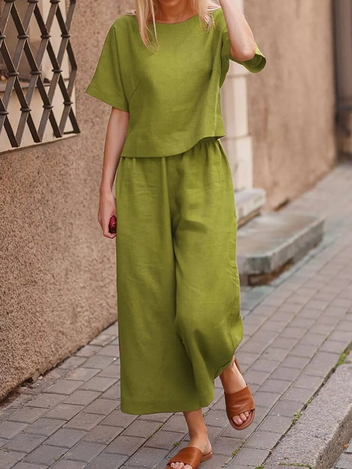 Cotton Casual Wear Co-ord Set