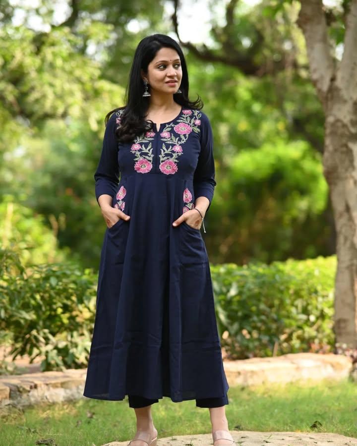 Pure cotton kurta pant set for women