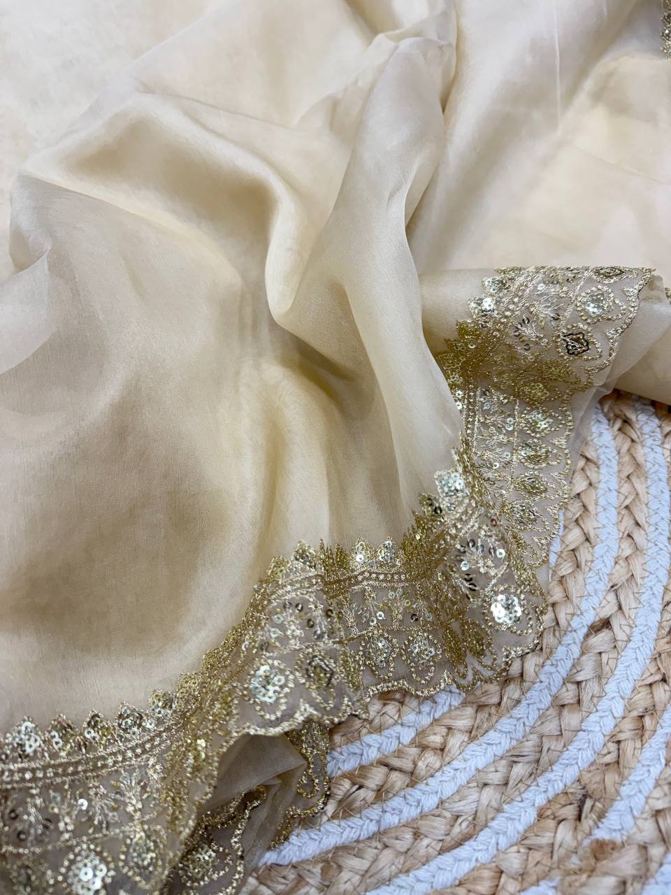 Exclusive Designer Sequins Saree