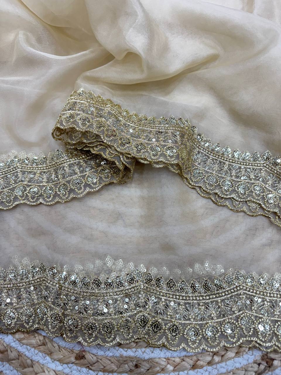 Exclusive Designer Sequins Saree