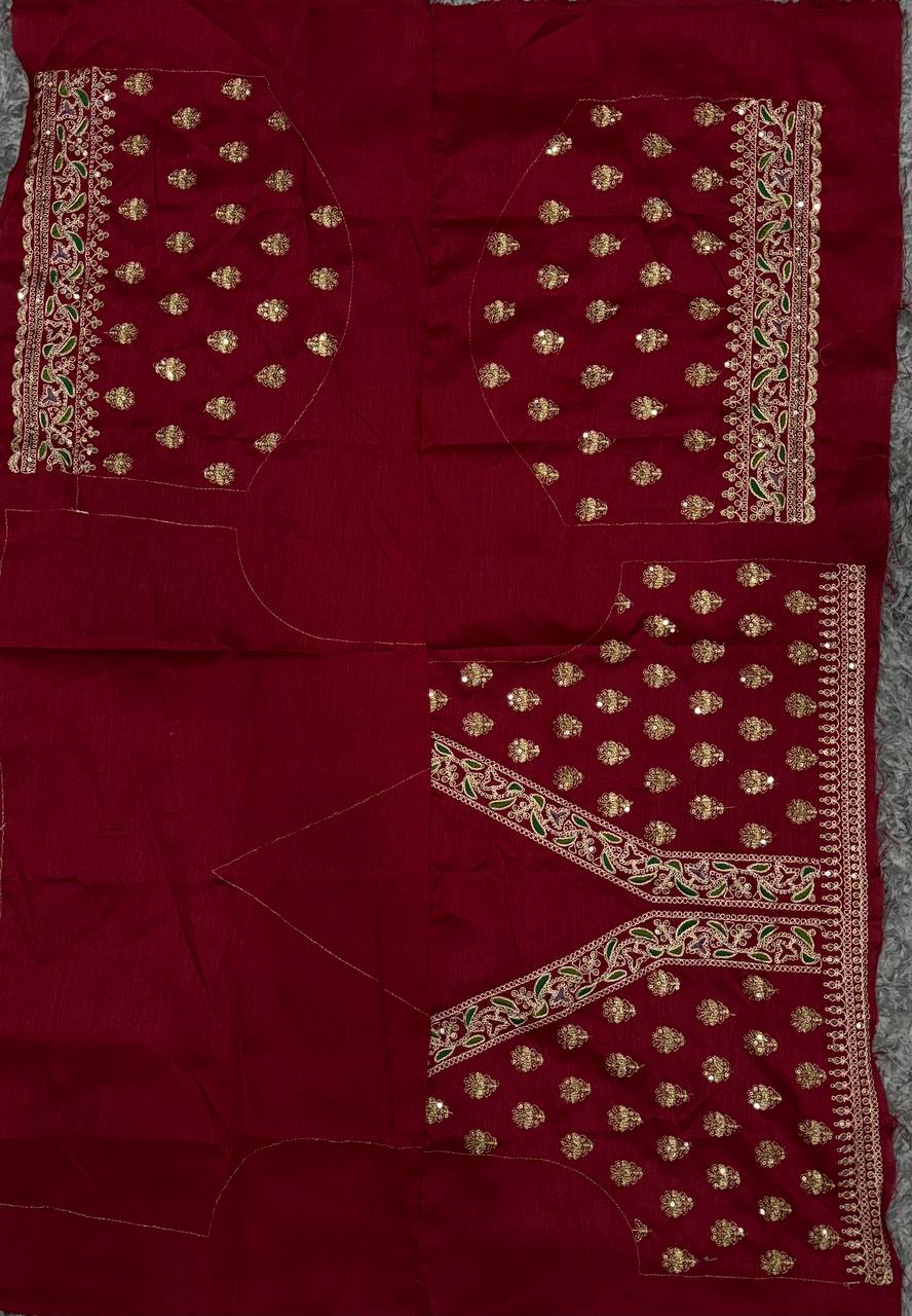 Exclusive Designer Sequins Saree