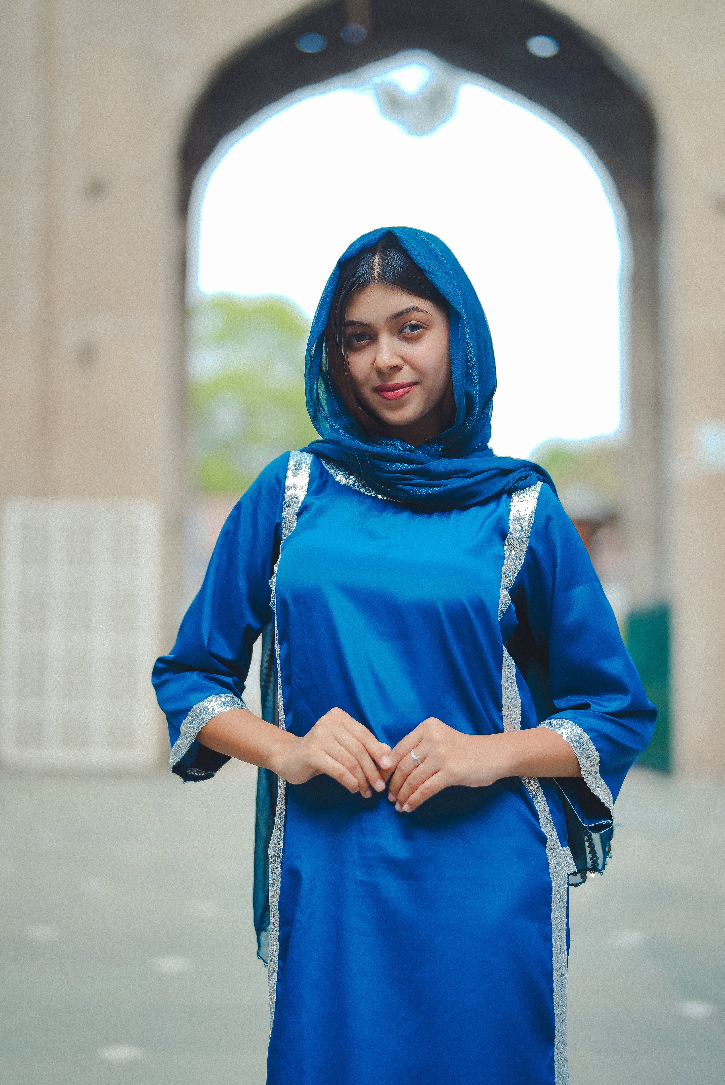 Hania Aamir Inspired Viral Suit Set With Dupatta