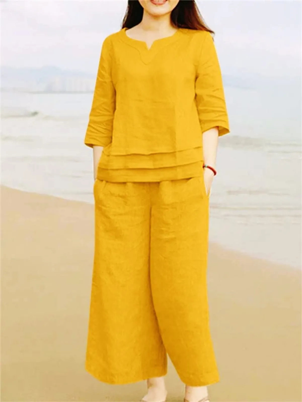 Cotton Casual Wear Co-ord Set