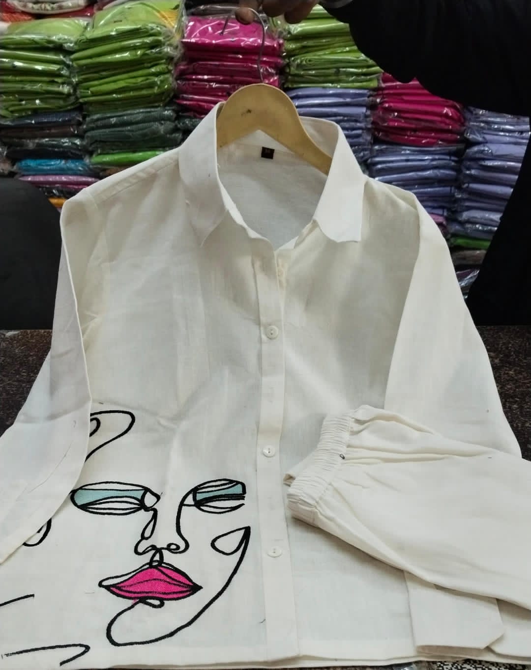 Stylish Cotton Printed Co-ords Set for Women