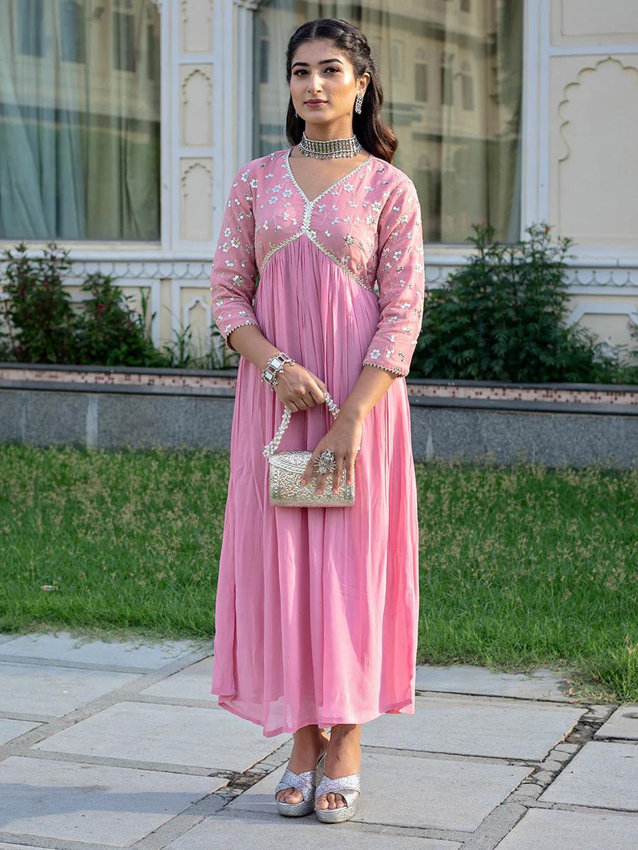 Women's Cotton Embroidery Work Kurta