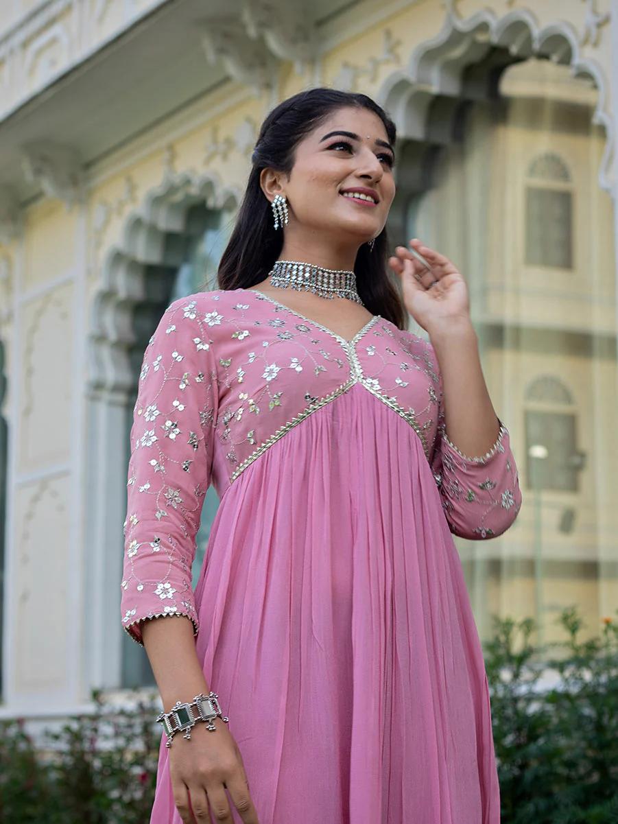 Women's Cotton Embroidery Work Kurta