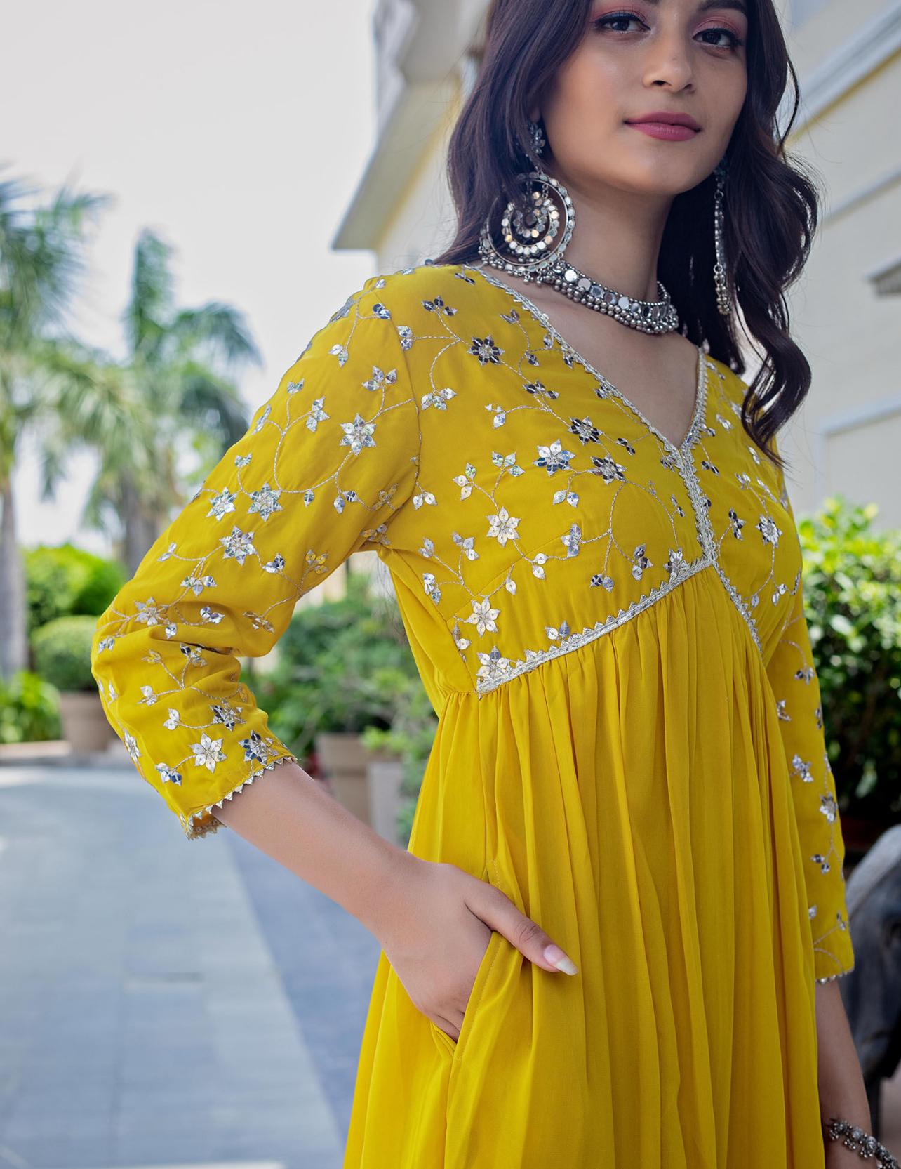 Women's Cotton Embroidery Work Kurta