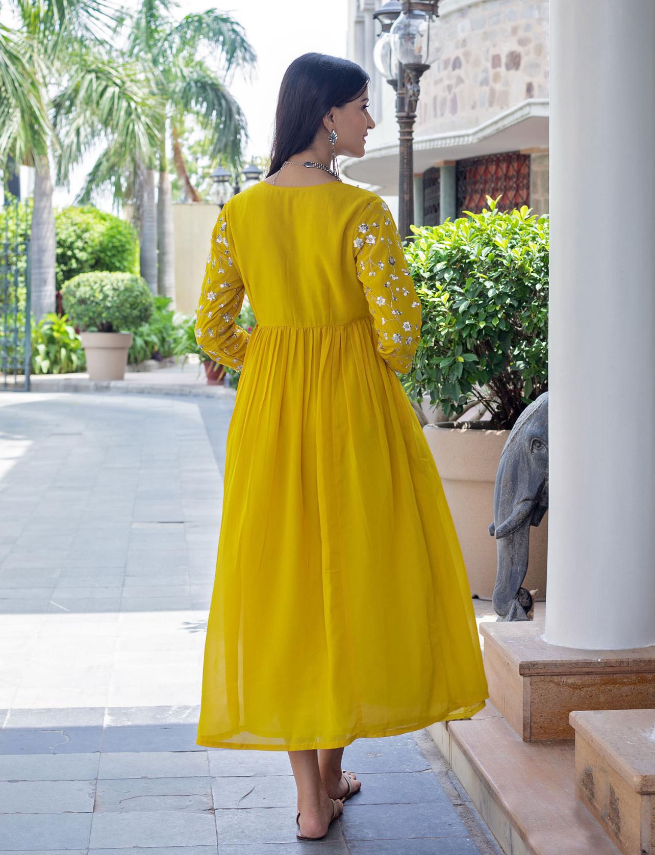 Women's Cotton Embroidery Work Kurta