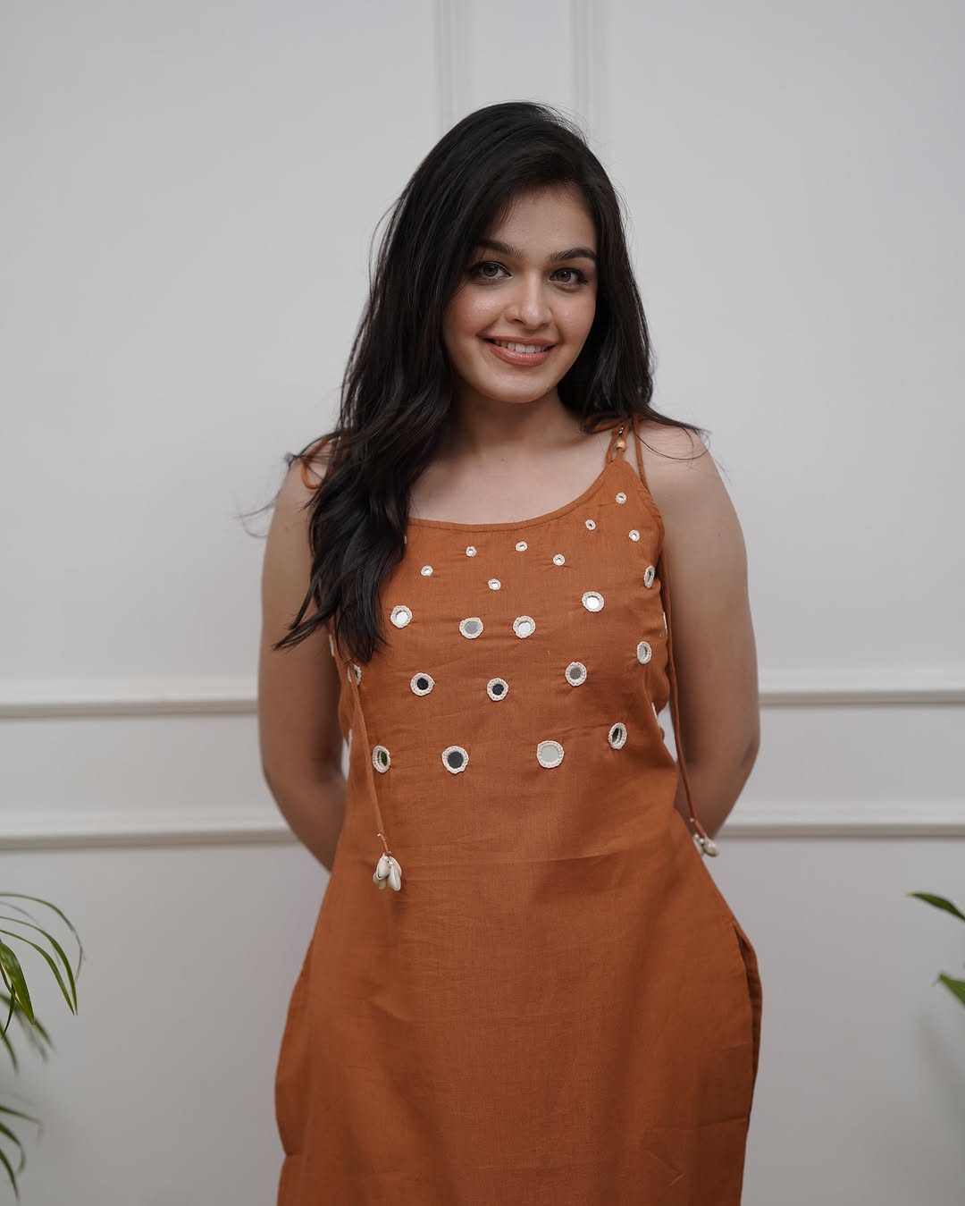 Women Sleeveless cotton kurta pant sets