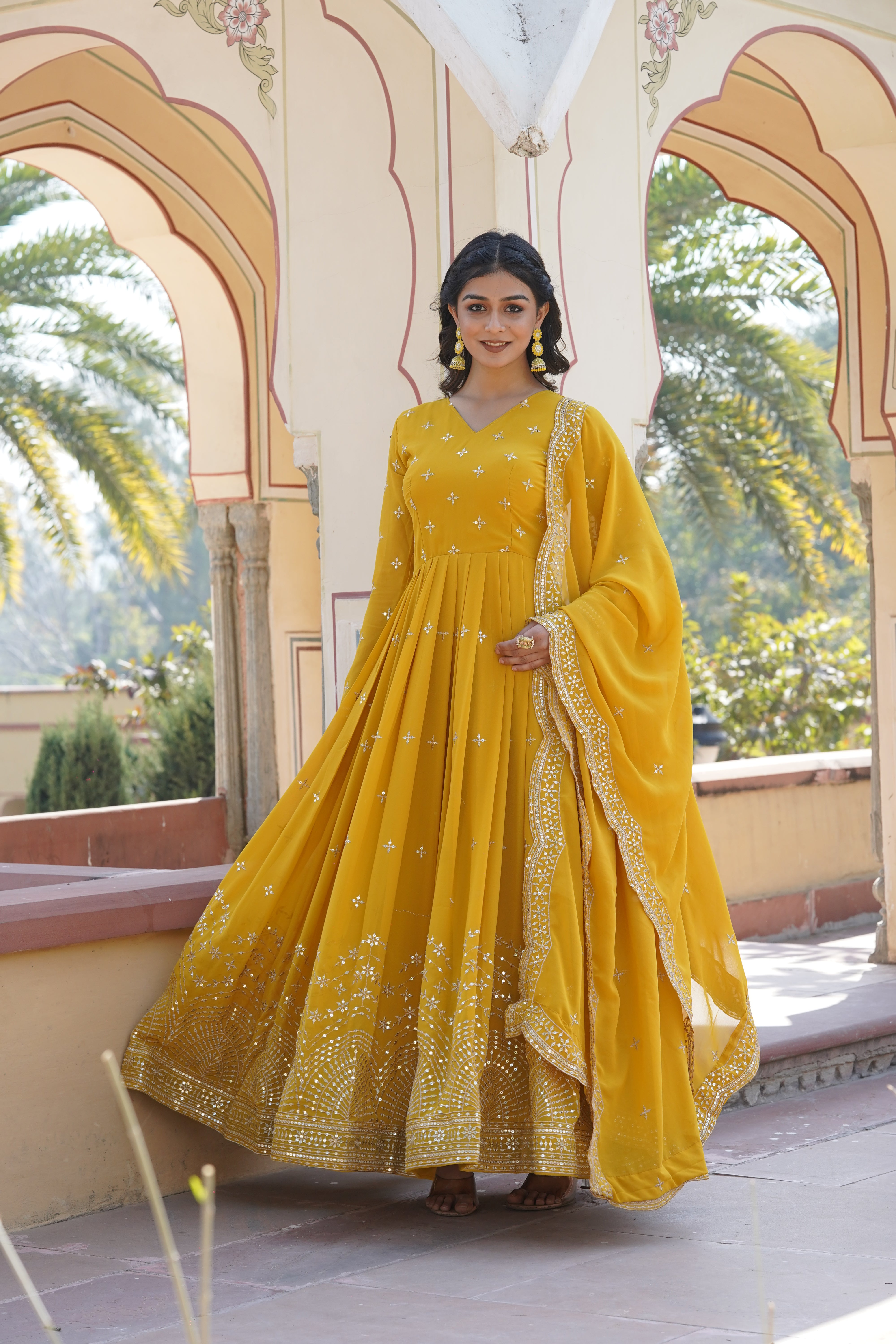 Premium Designer Readymade Gown