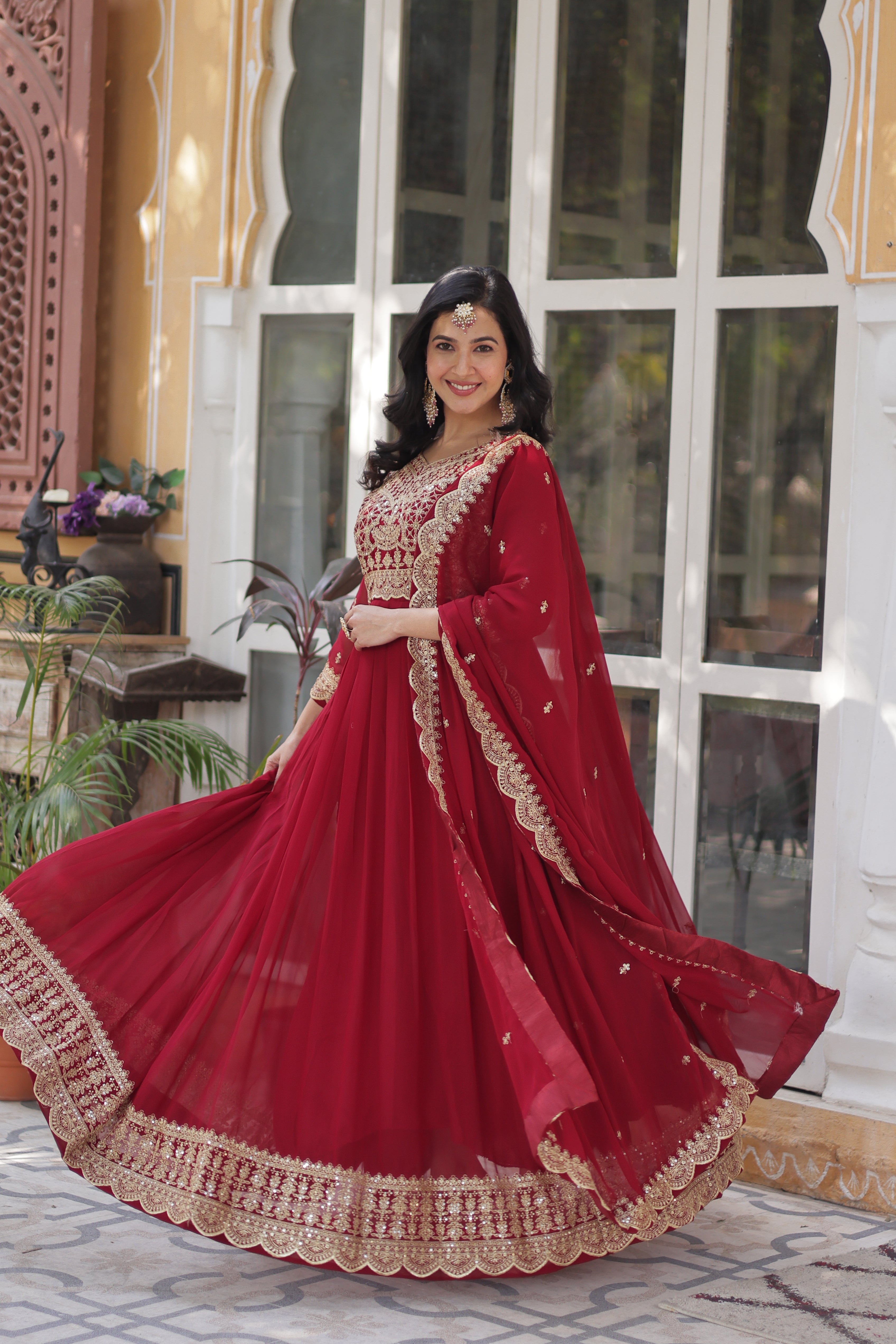 Premium Designer Readymade Gown