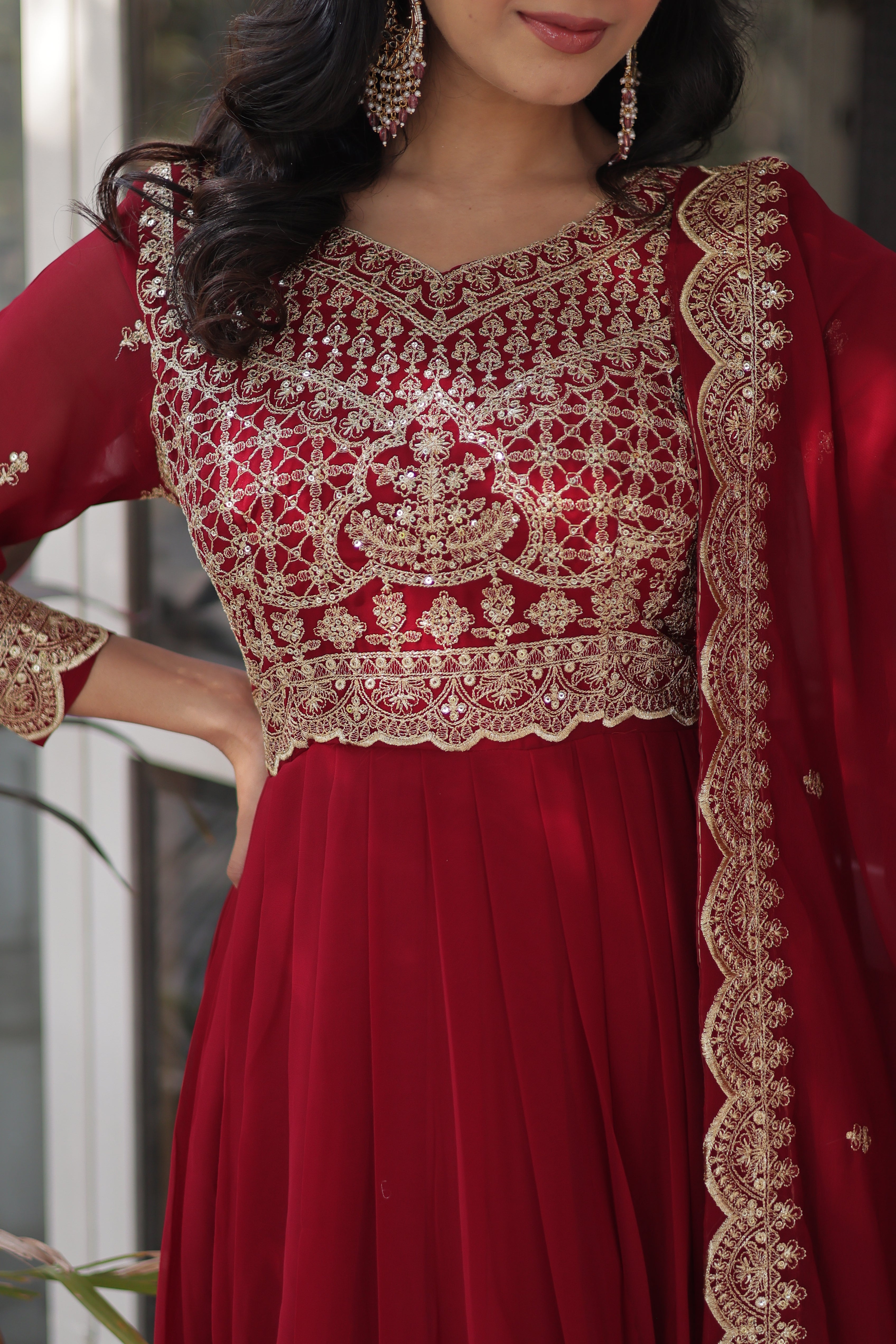 Premium Designer Readymade Gown