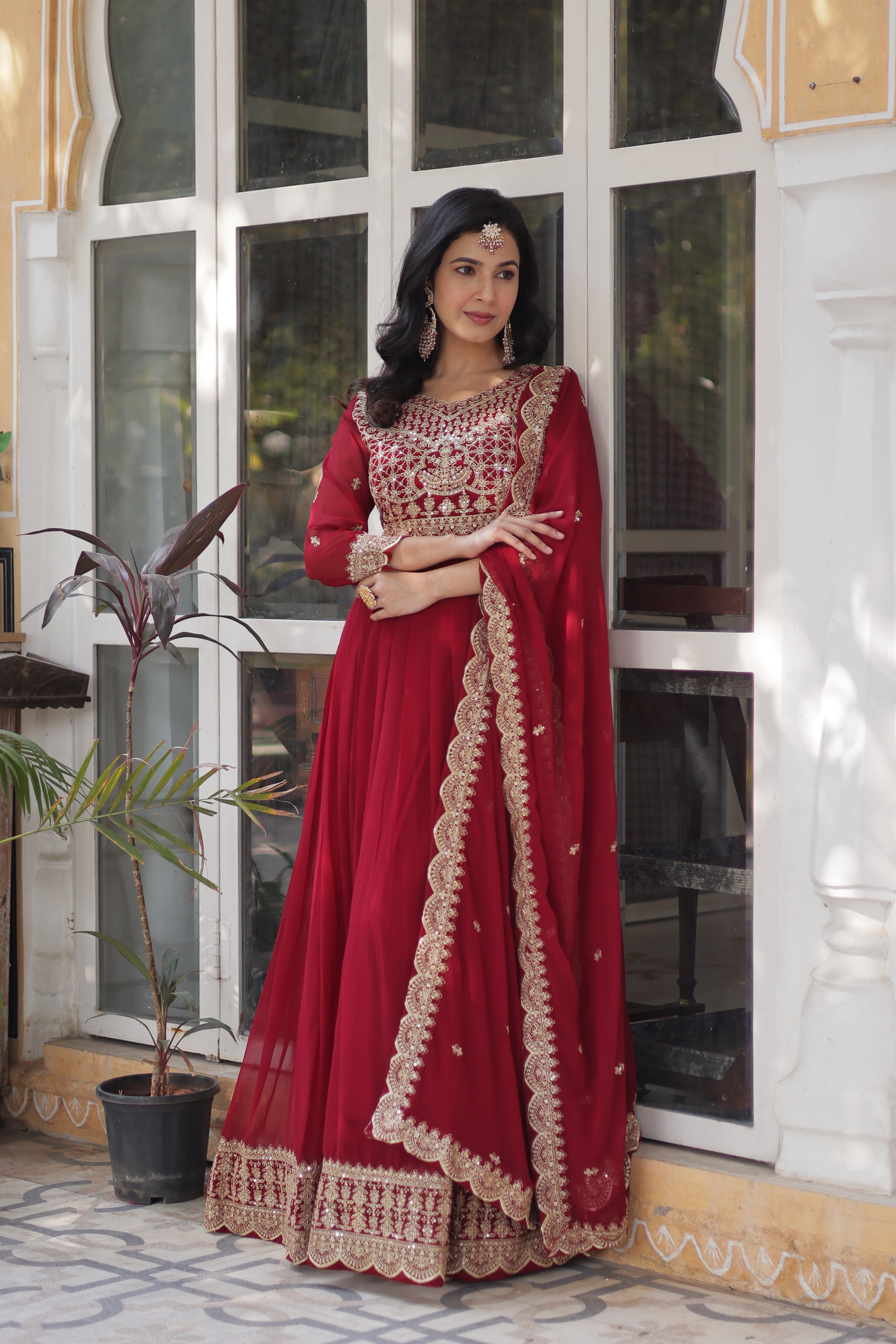 Premium Designer Readymade Gown