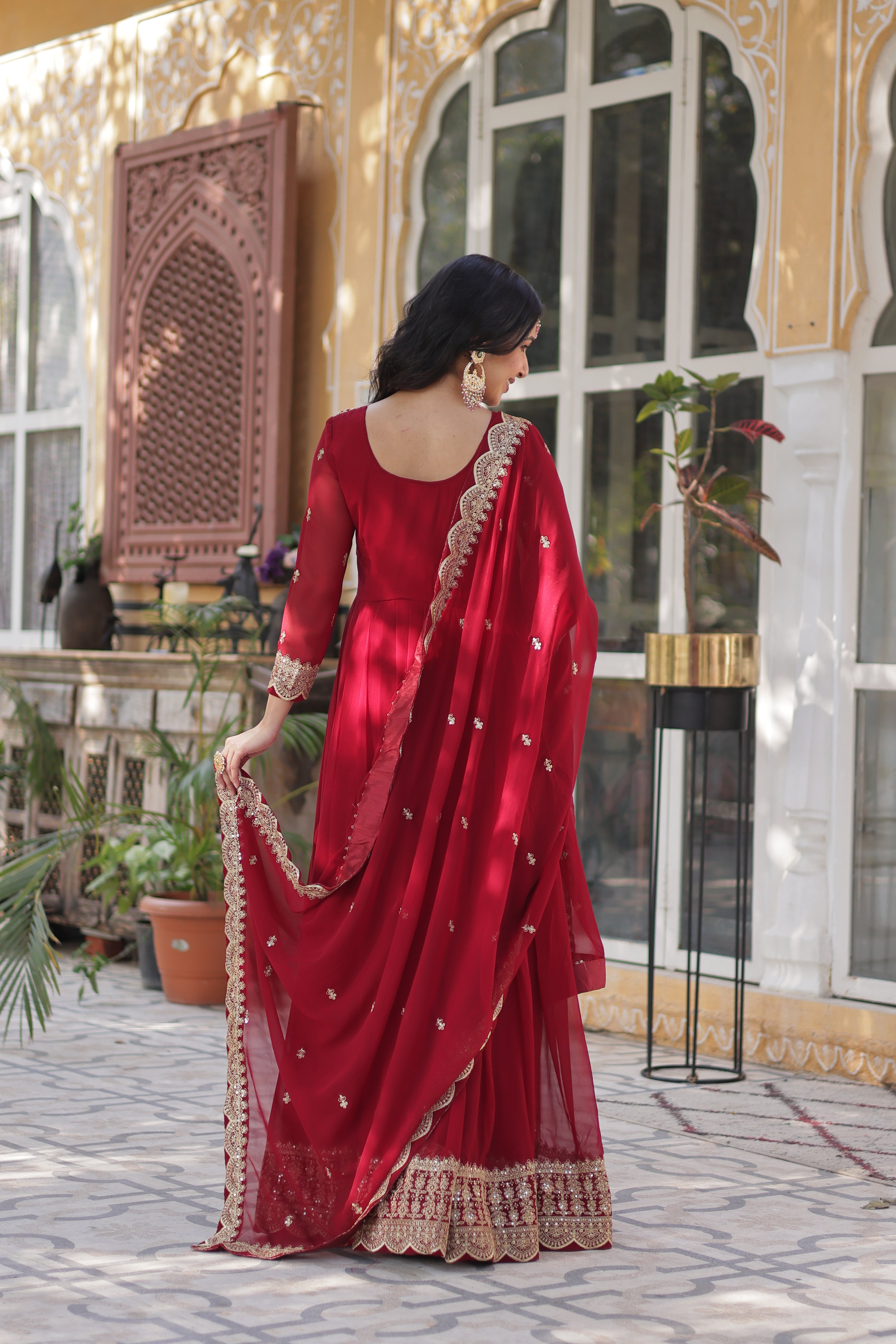 Premium Designer Readymade Gown