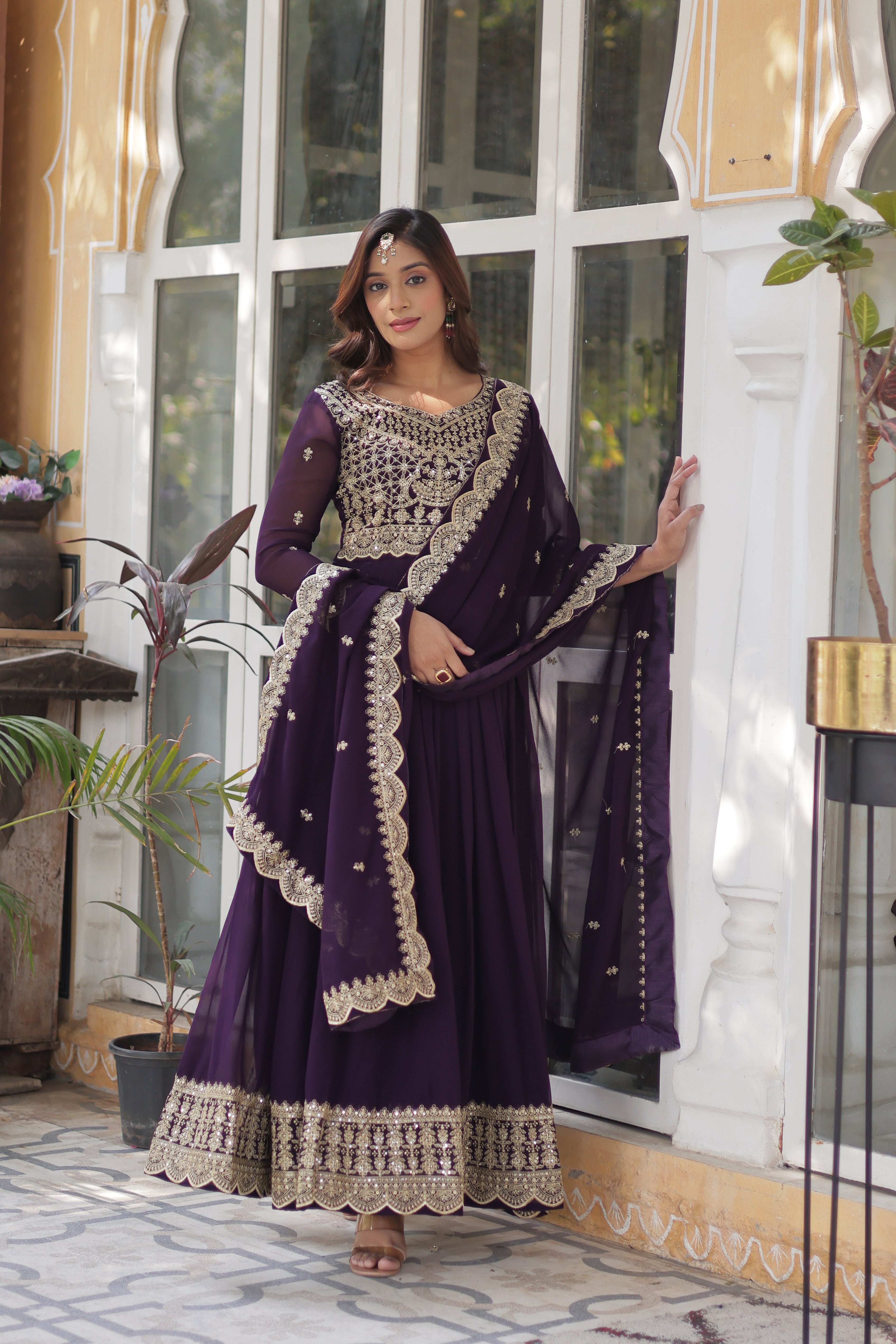 Premium Designer Readymade Gown