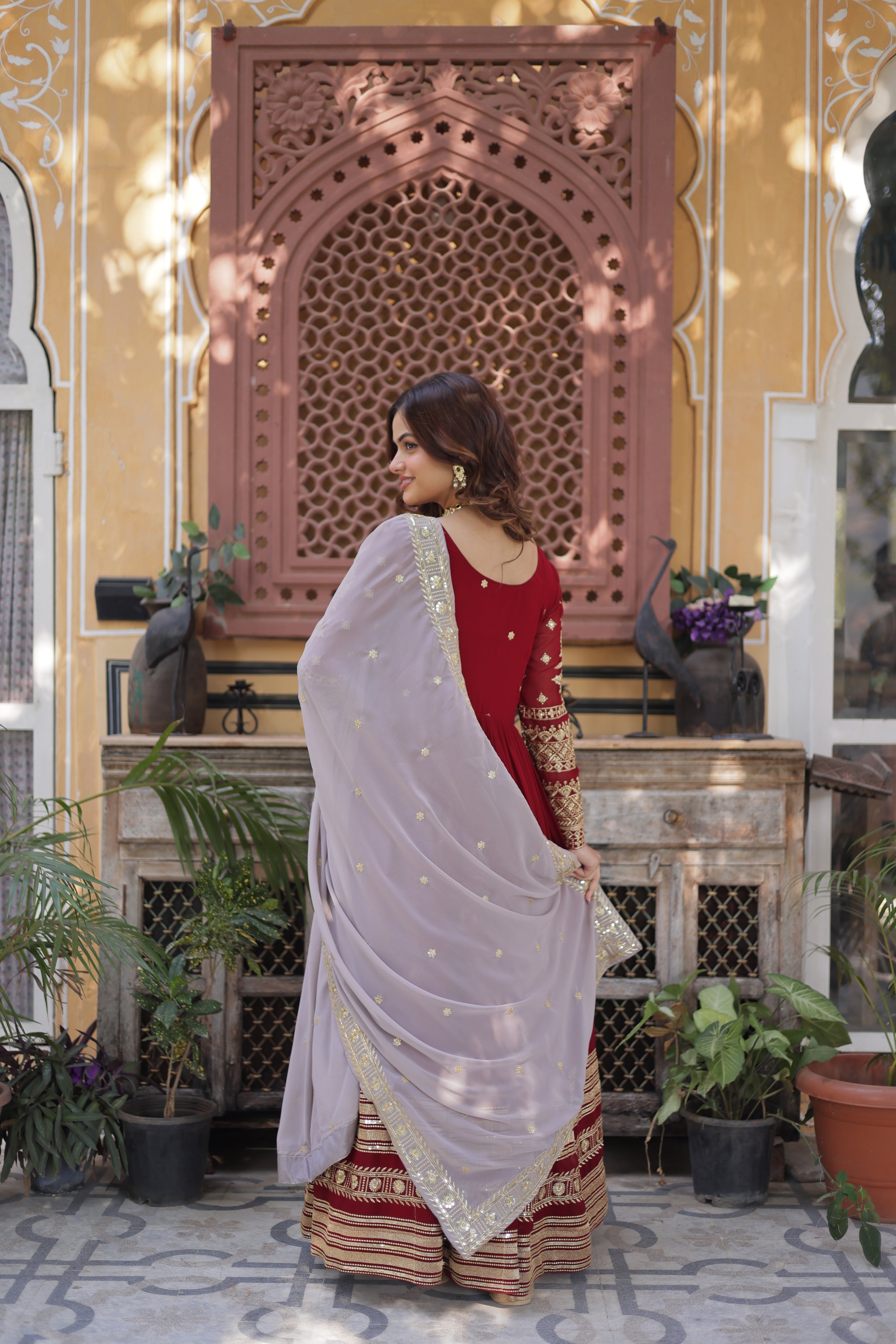 Premium Designer Red Gown