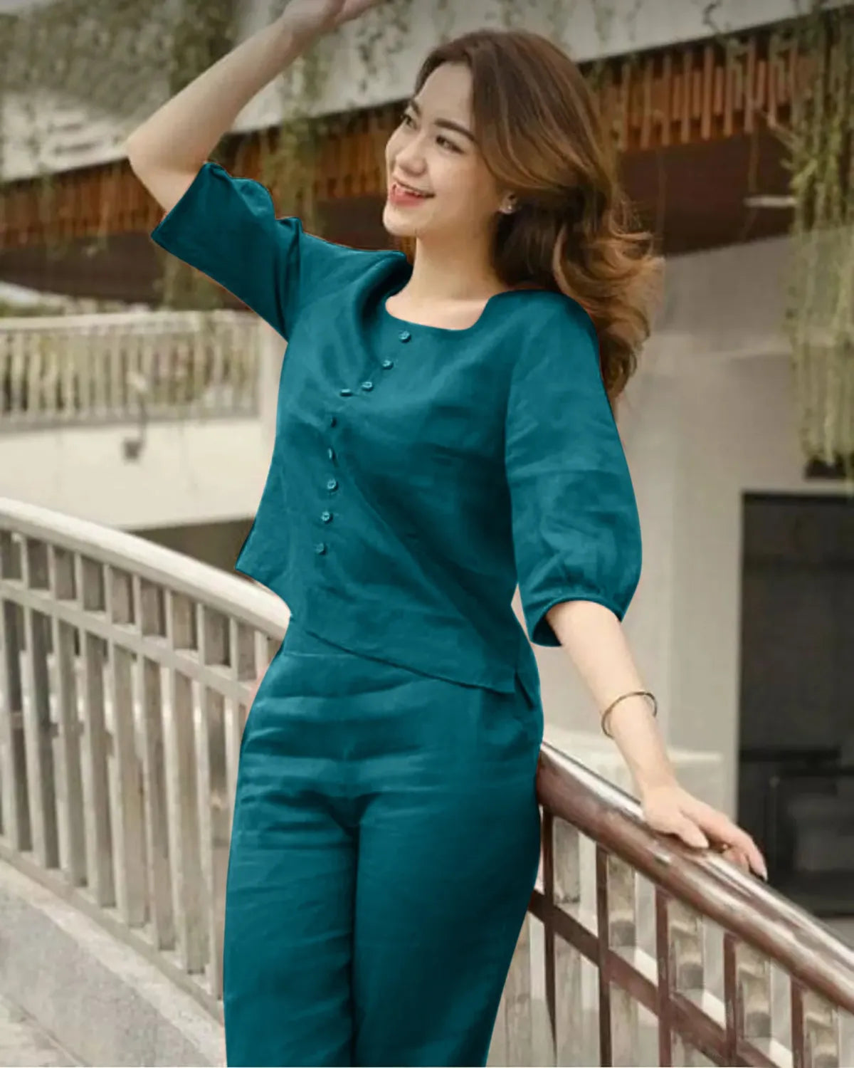 Cotton Casual Wear Co-ord Set