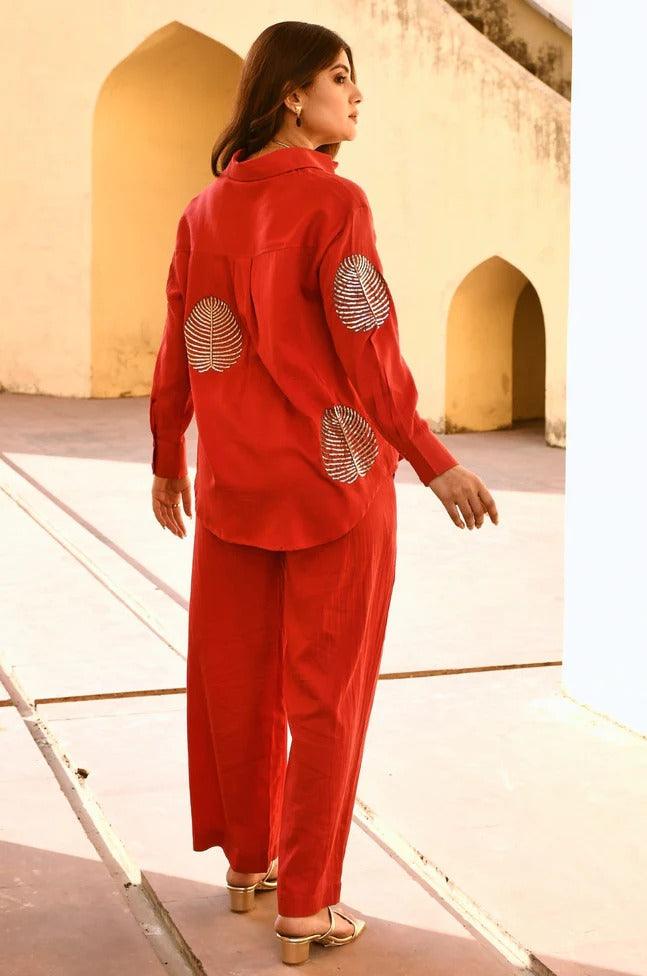 Girls Fancy Handwork Co-ord set