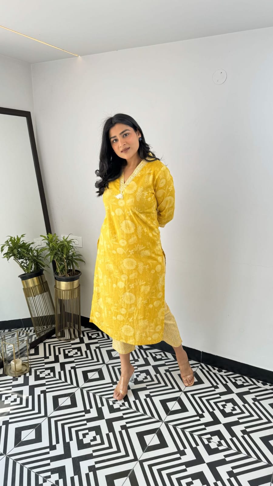 Yellow Bloom Co-Ord Set
