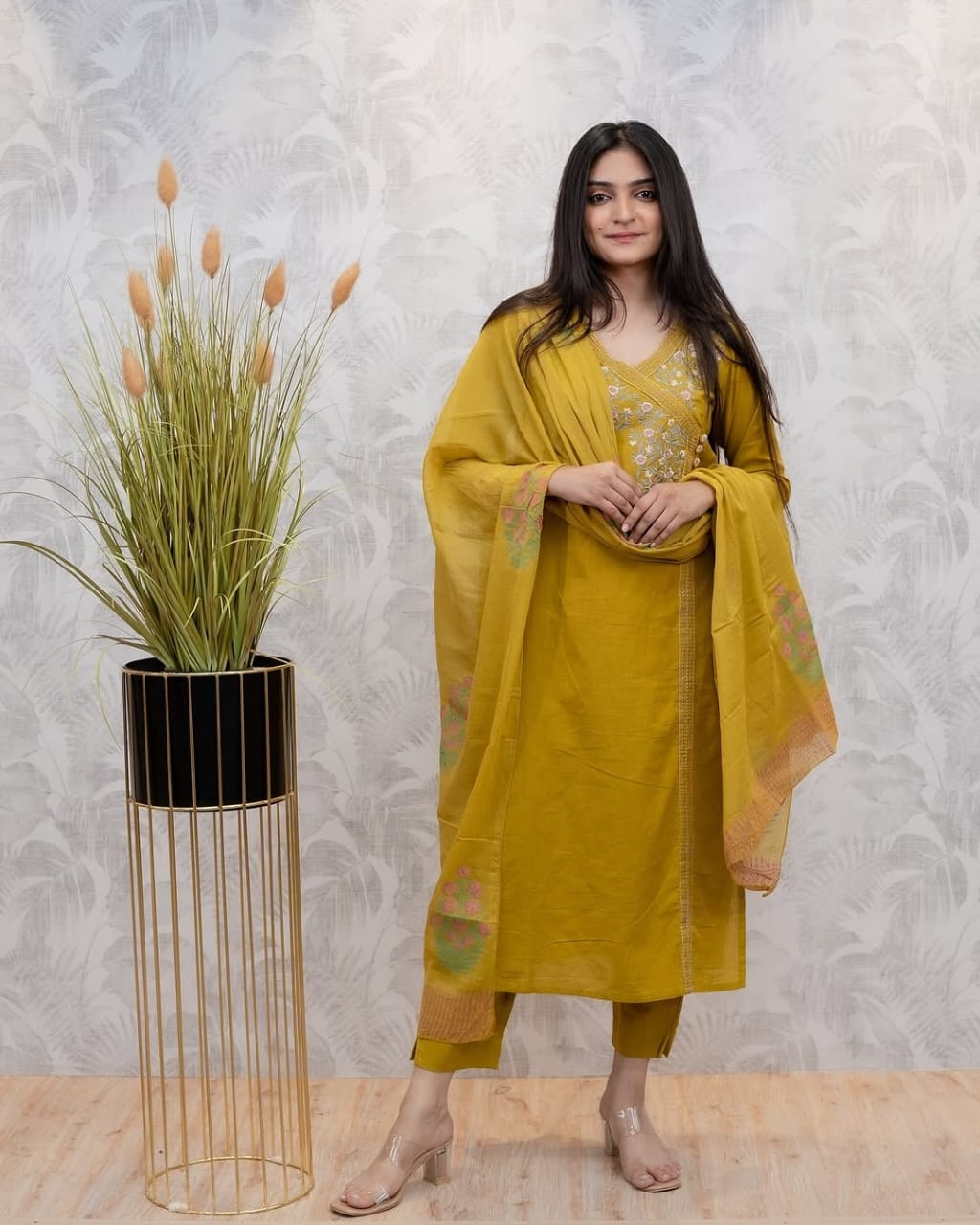 Anarkali kurta set, cotton kurta set, Muktanshh 