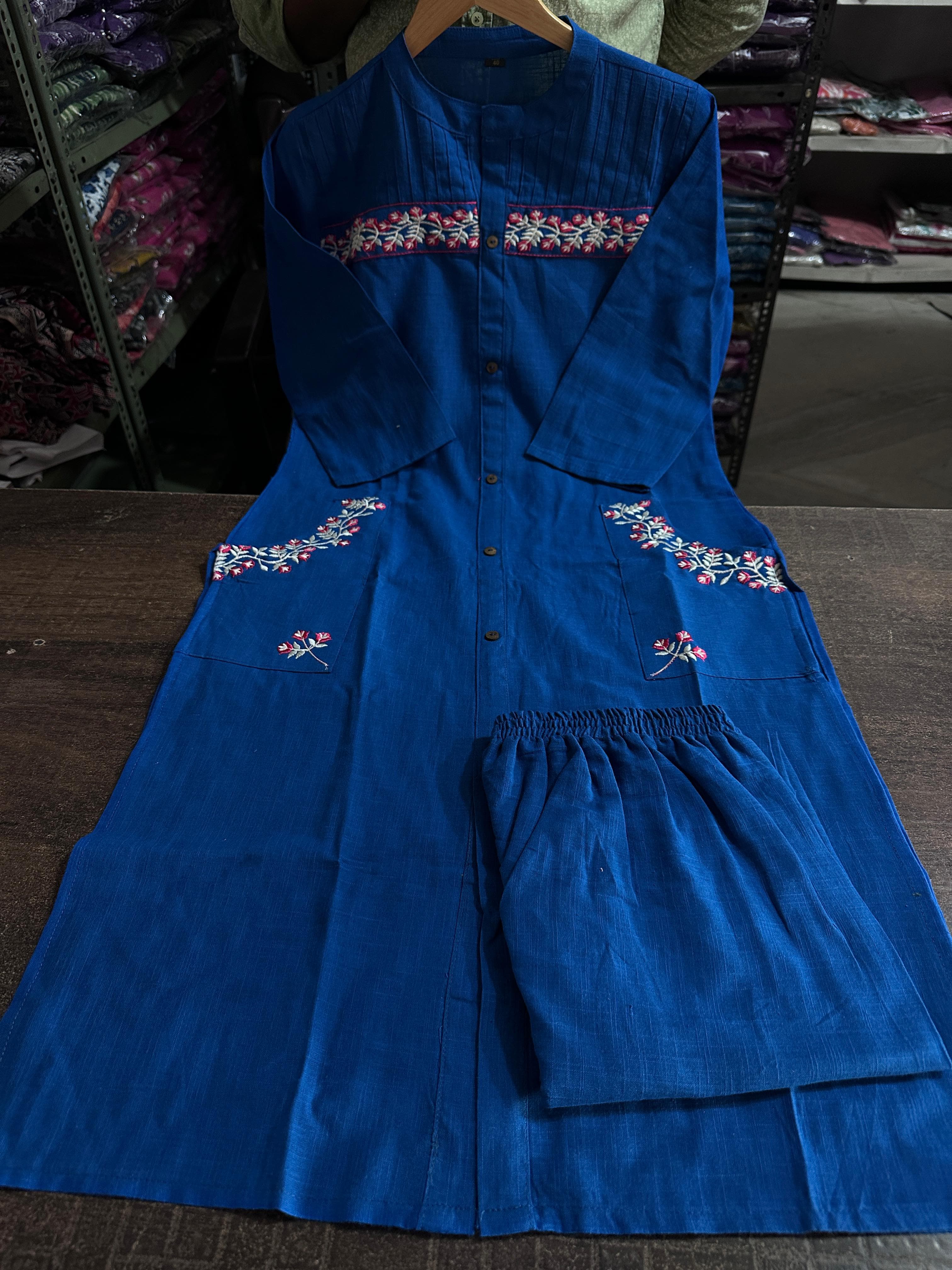 kurta set, embroidered kurta set, Muktanshh 