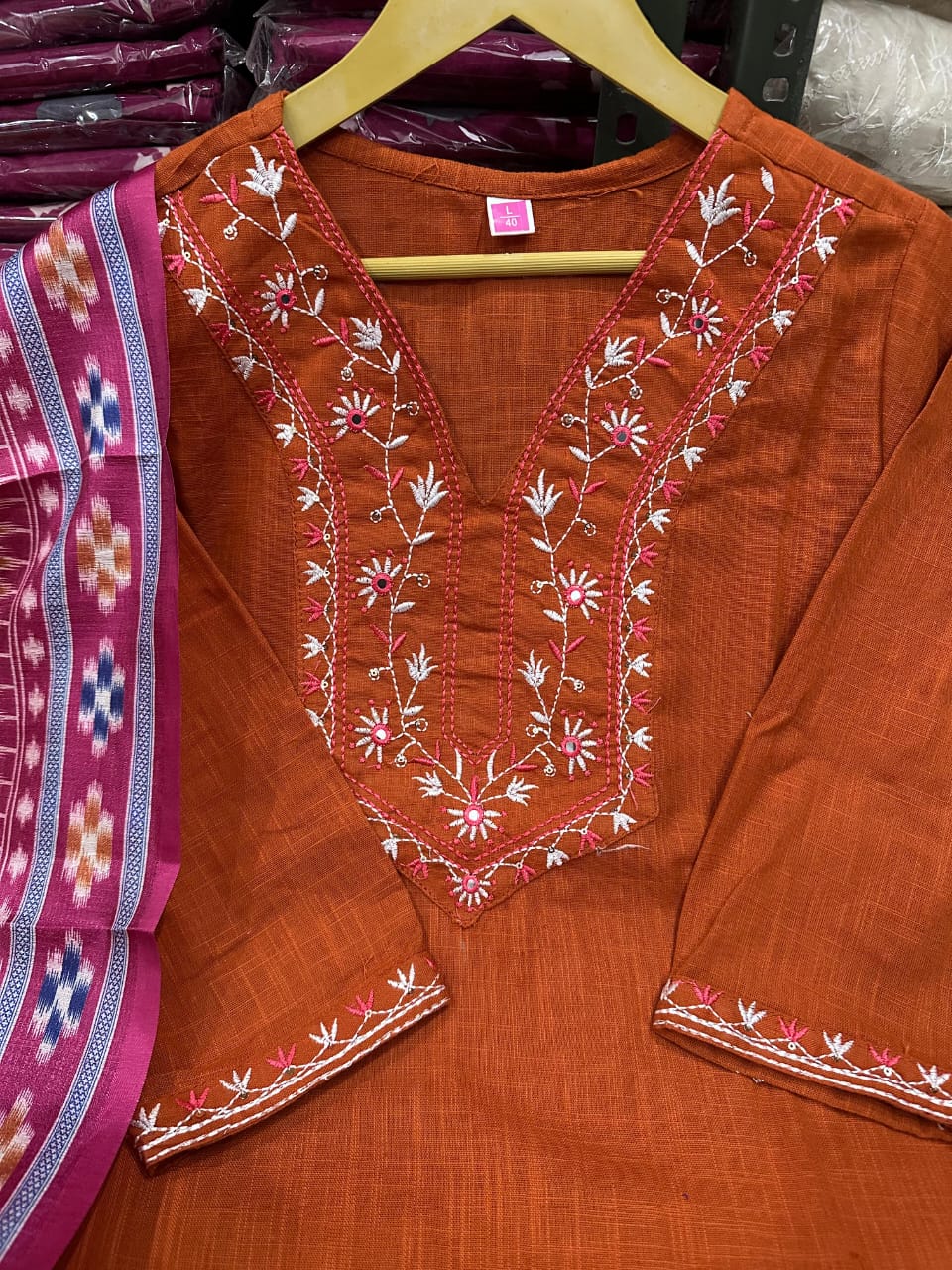 Beautiful Rust Suit Set