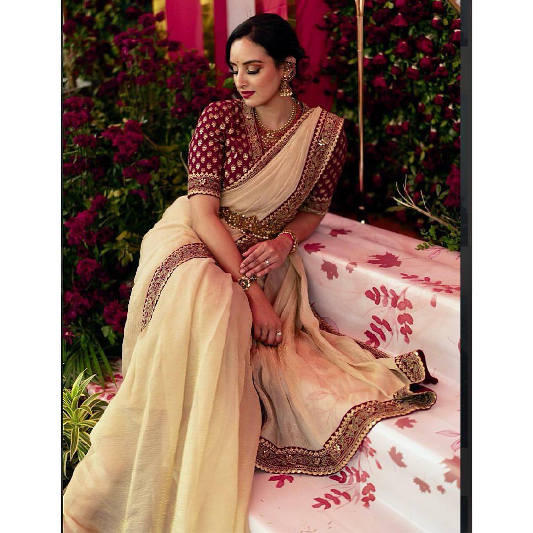 Exclusive Designer Sequins Saree